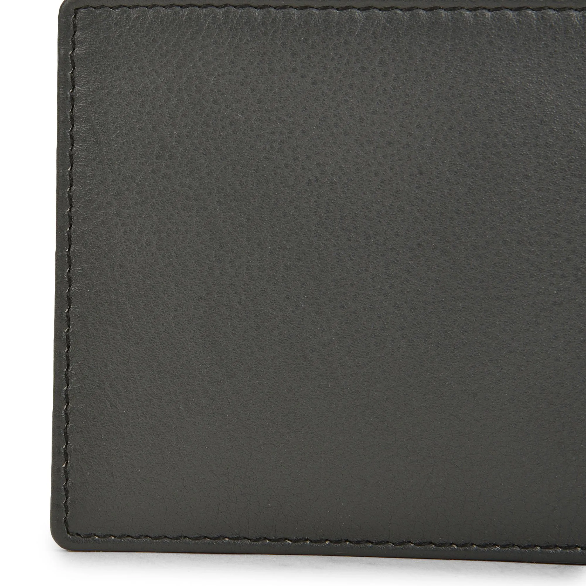 Black/Grey bifold wallet for men - Thumbnail 6