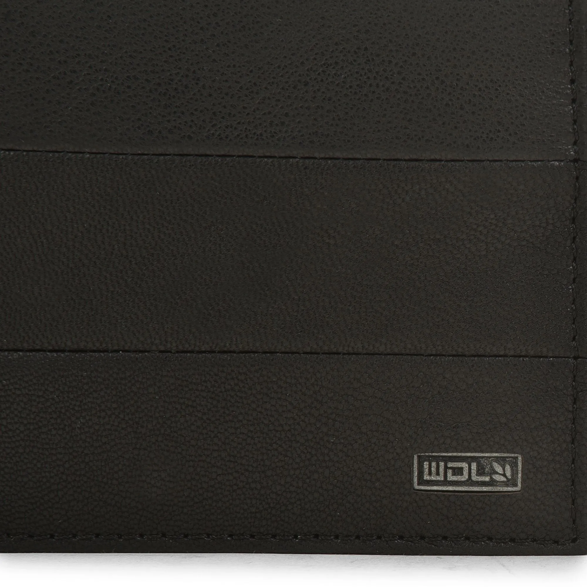 Black bifold wallet for men - Thumbnail 5