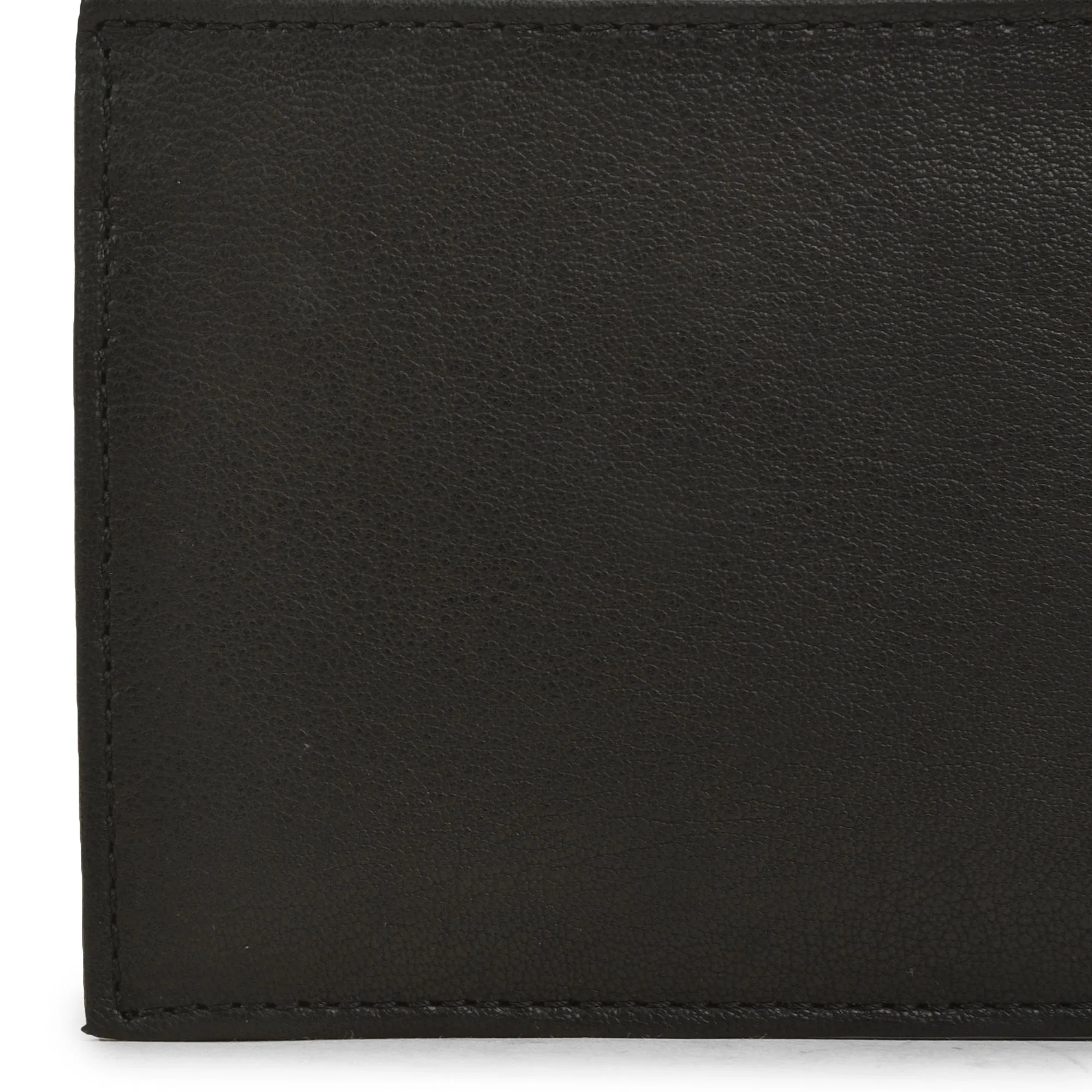 Black bifold wallet for men - Thumbnail 6