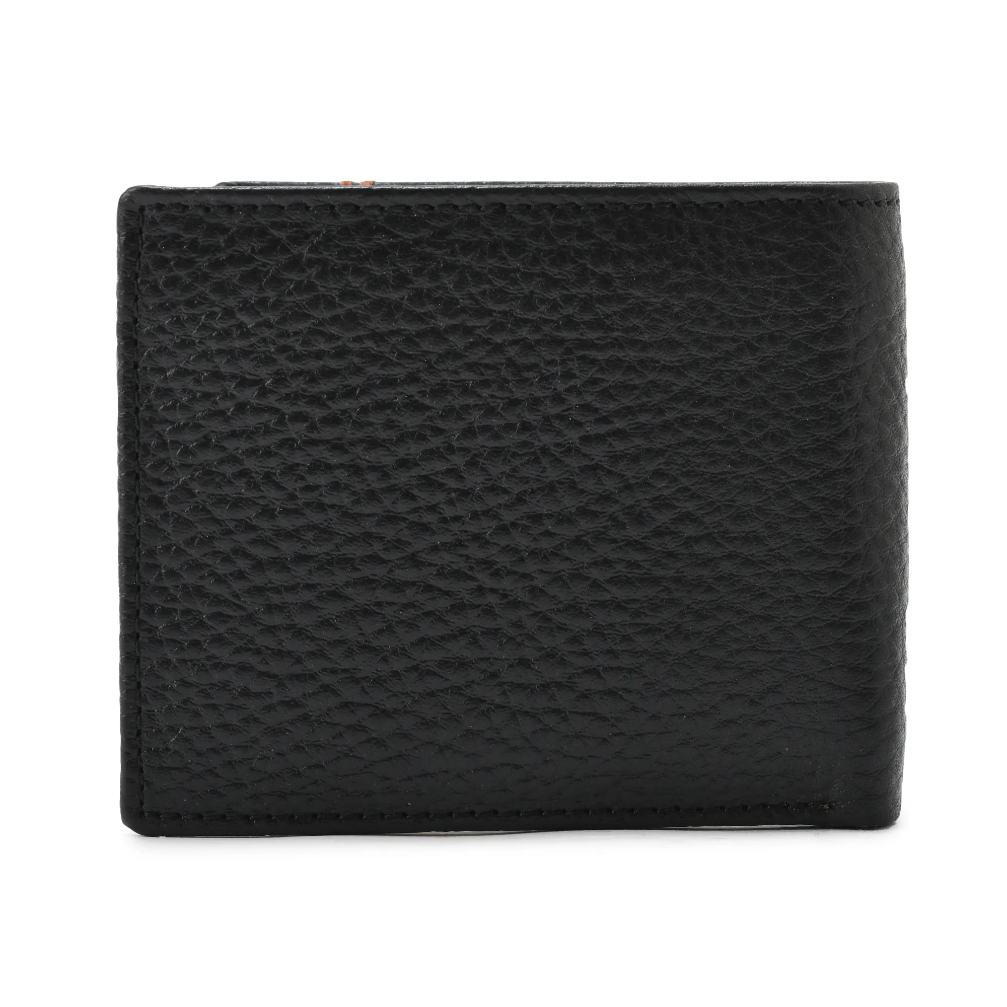 Woodland Black/Tan Premium Softy Leather Wallet - Thumbnail 4