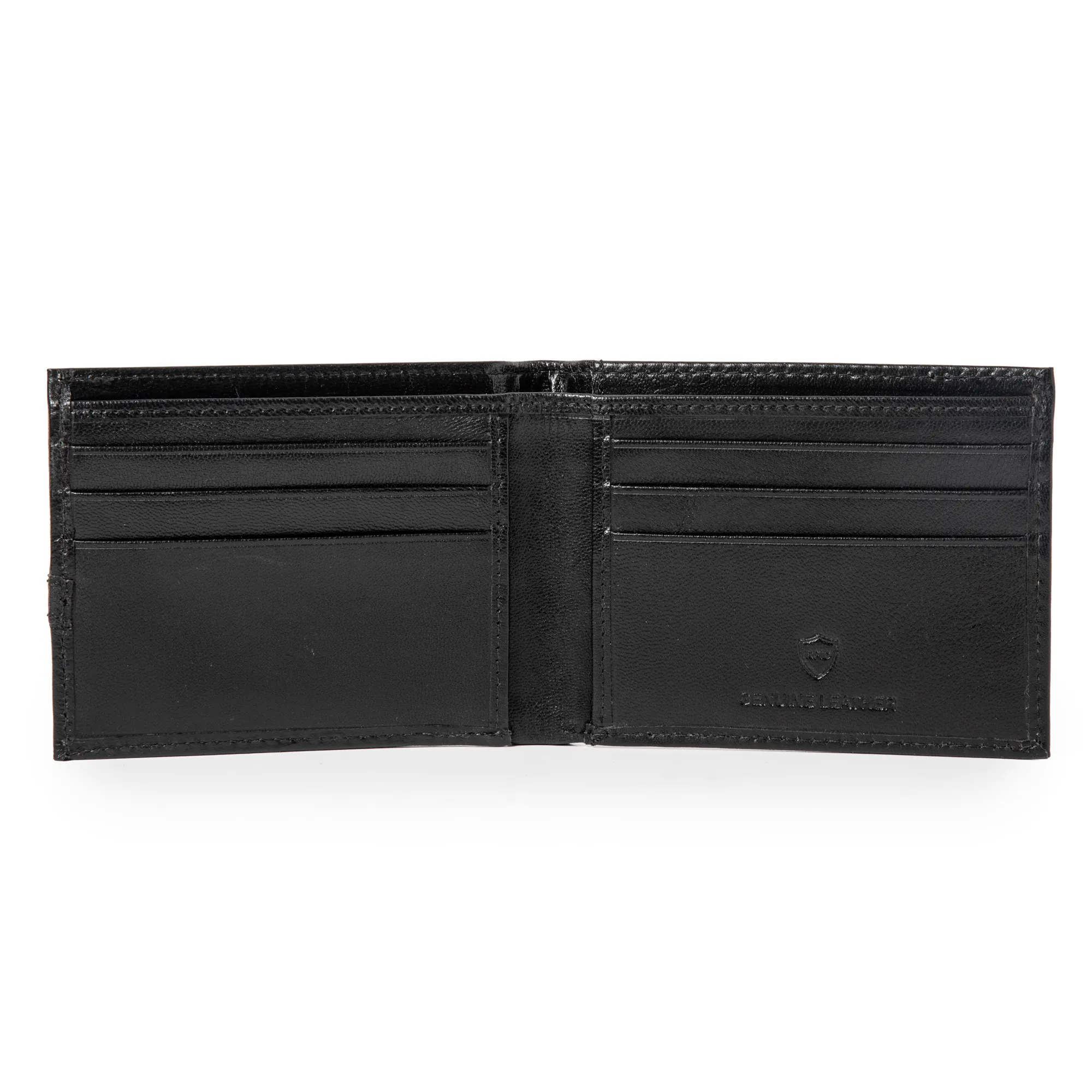 Woods Black Wallet for Men - Thumbnail 3