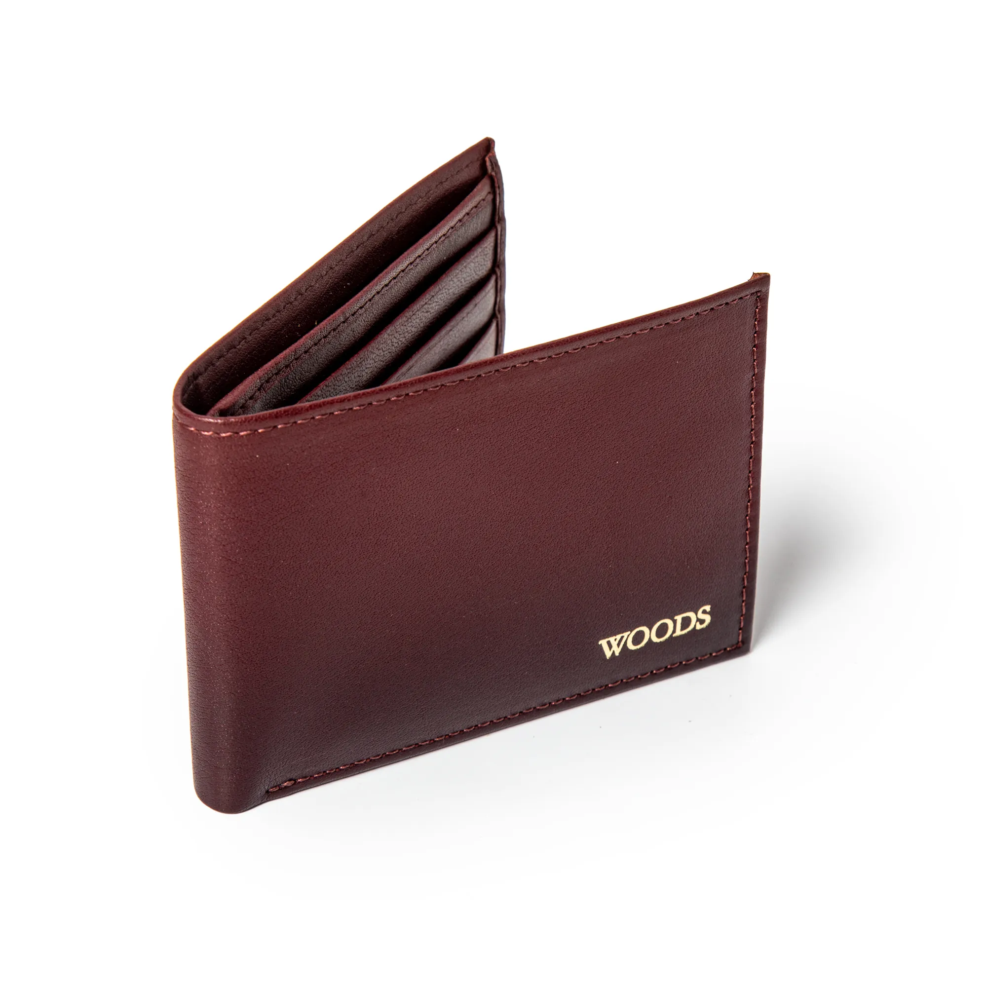 Woods Men’s Minimal Brown Wallet - Thumbnail 2