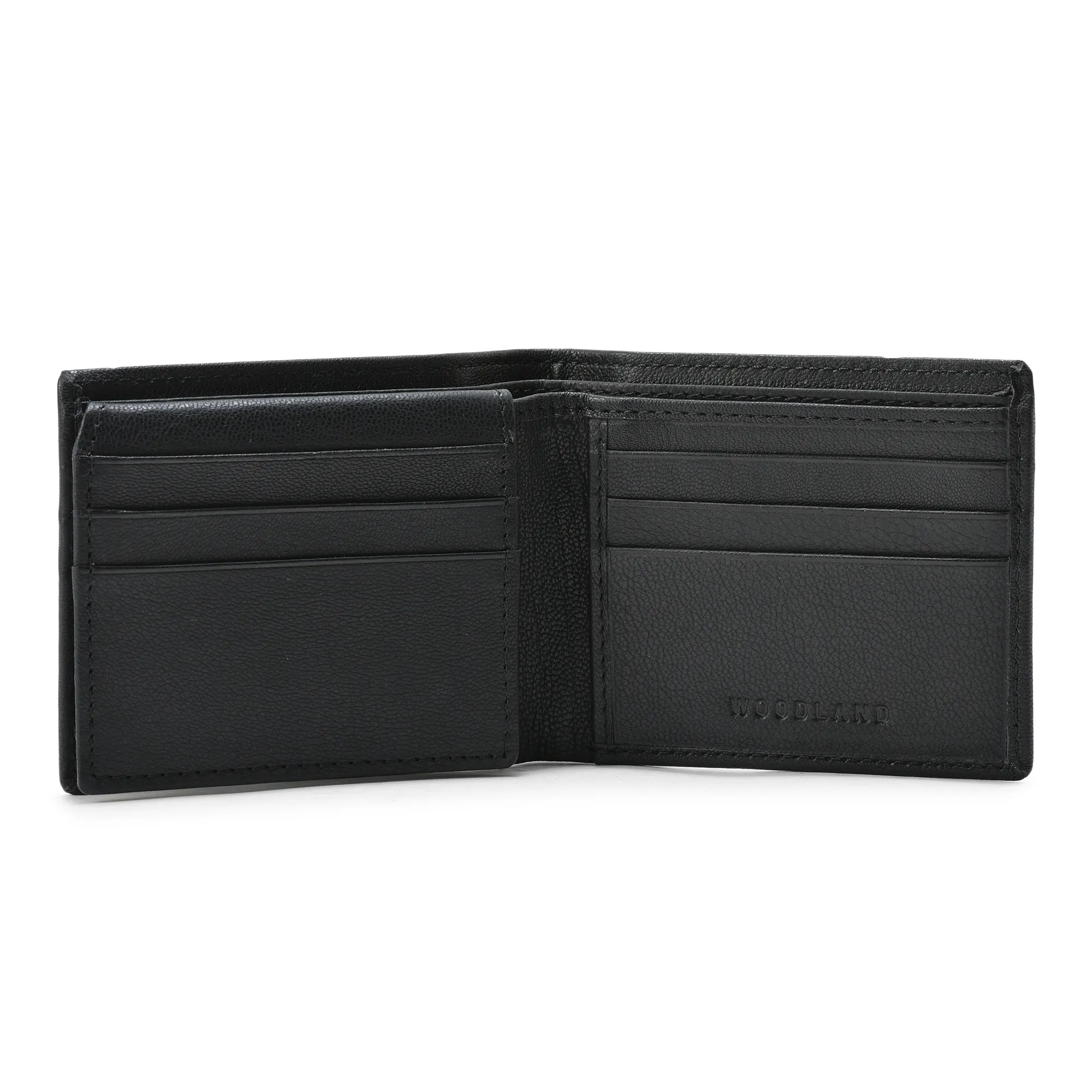 Woodland Black Softy Leather Wallet - Thumbnail 4
