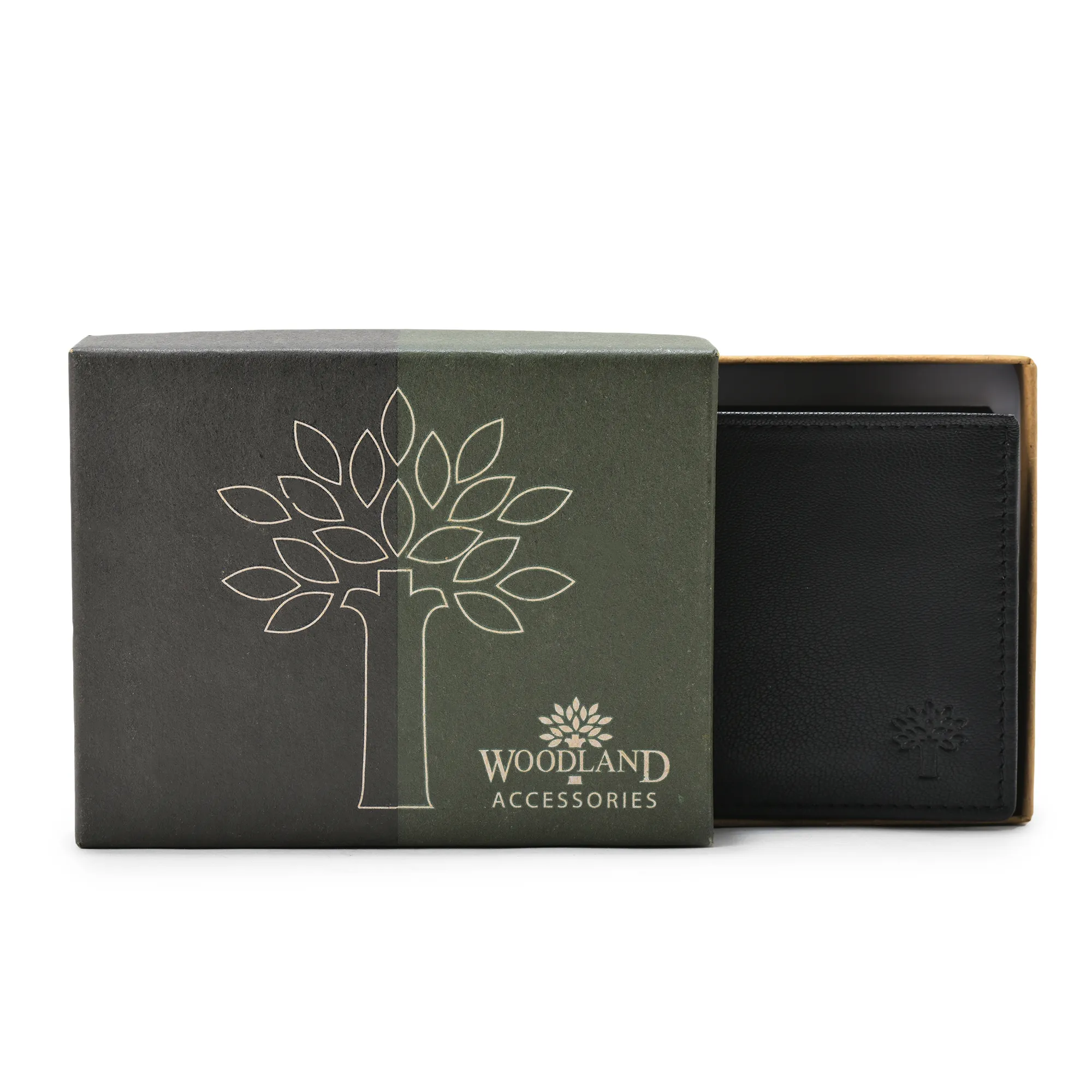 Woodland Black Softy Leather Wallet - Thumbnail 7