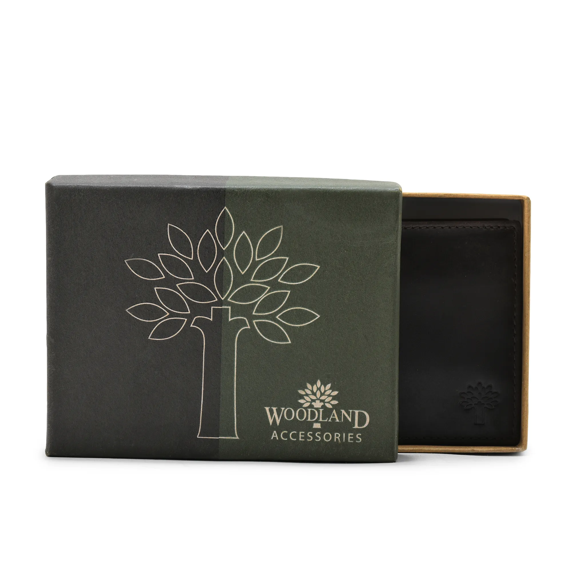 Woodland Legacy Dbrown Oil Pull-Up Leather Wallet for Men - Thumbnail 7