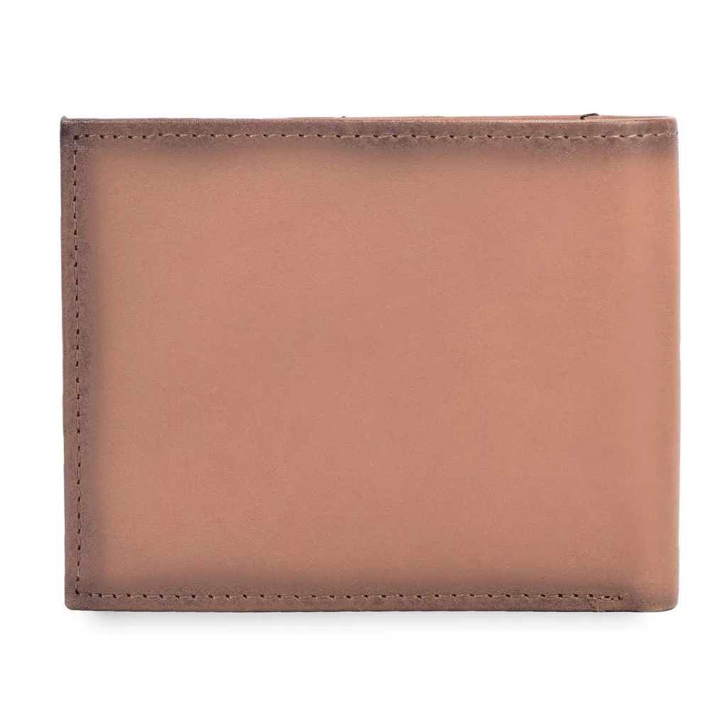 TAN Leather Wallet for Men - Thumbnail 2