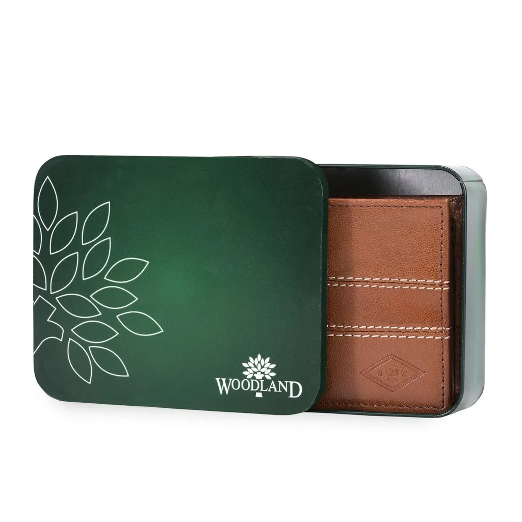 TAN Leather Wallet For Men - Thumbnail 4
