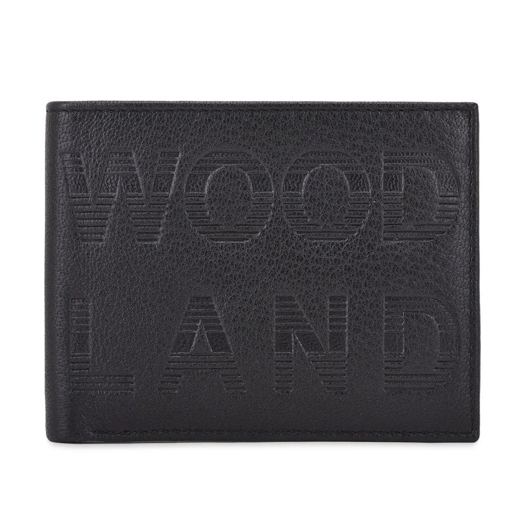 Black bi-fold wallet - Image 1