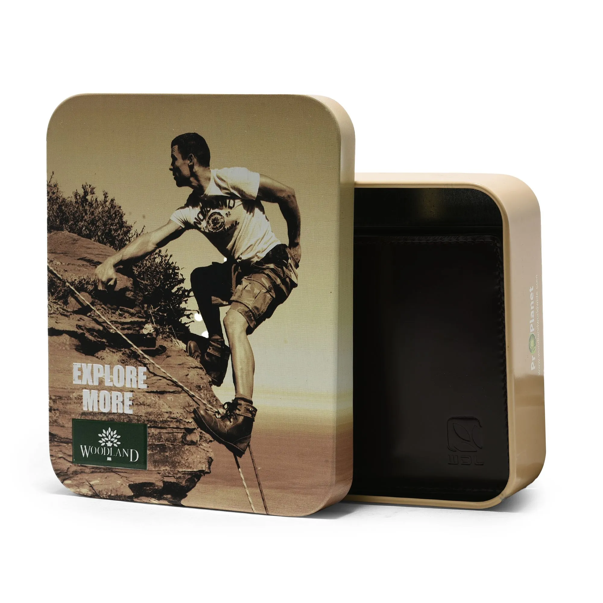 Burgandy bi-fold wallet - Thumbnail 5