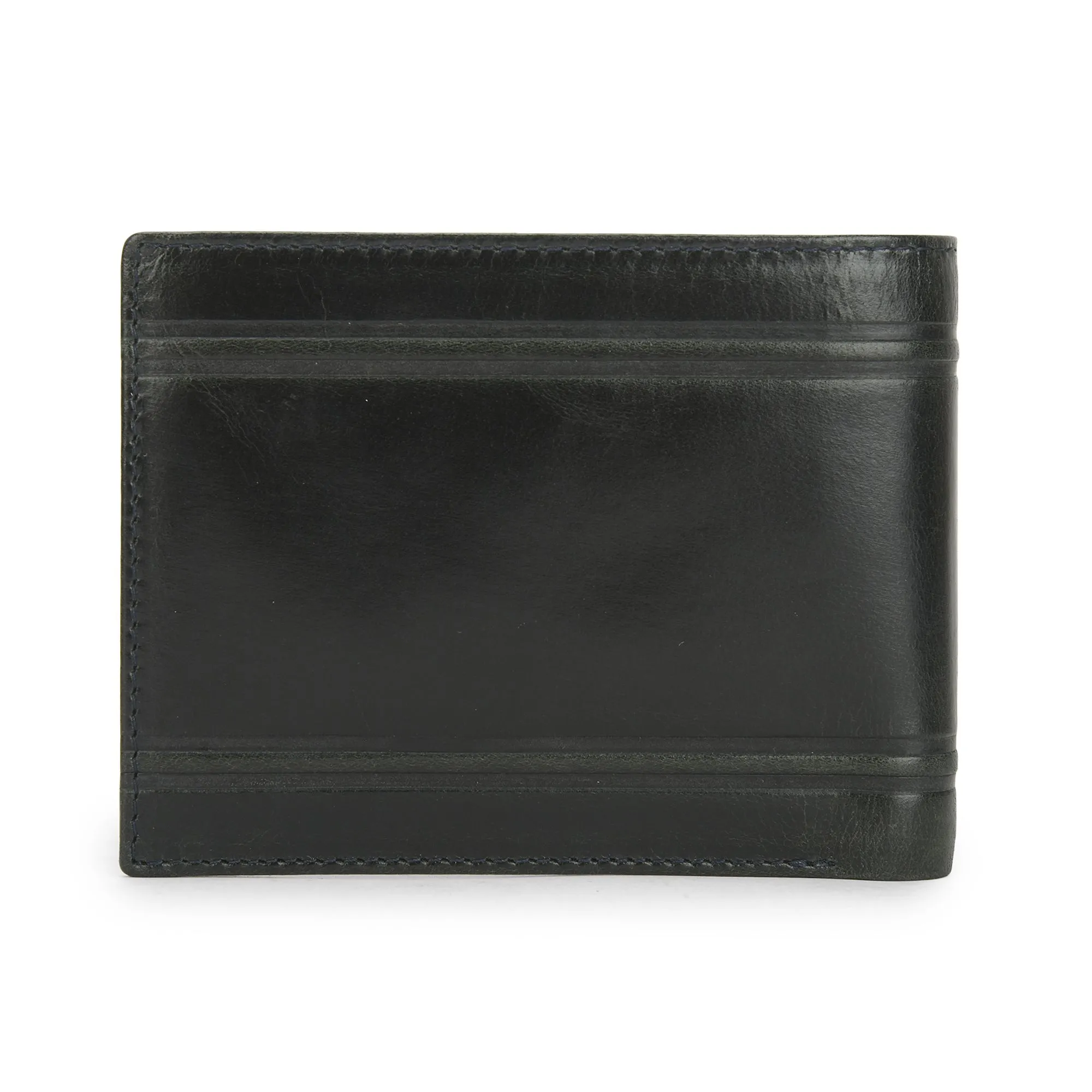 Black Leather wallet for men - Thumbnail 3