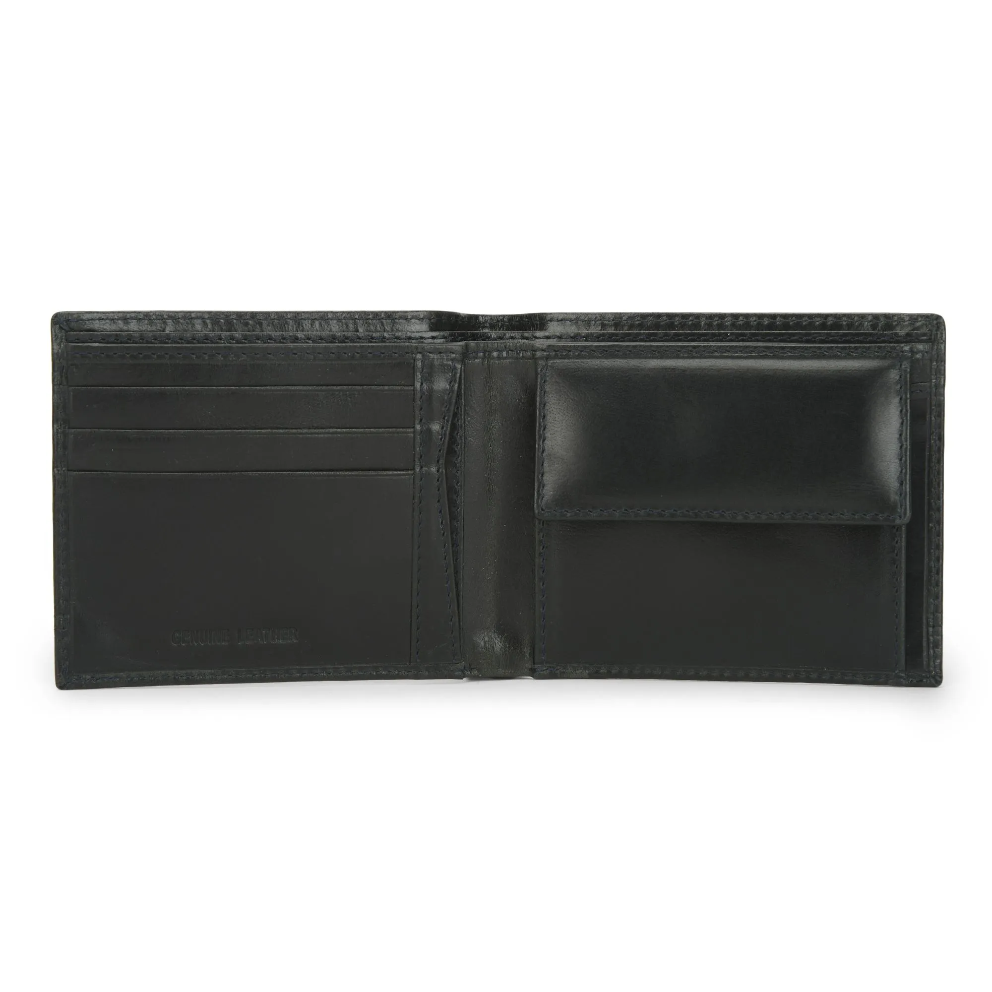 Black Leather wallet for men - Thumbnail 5