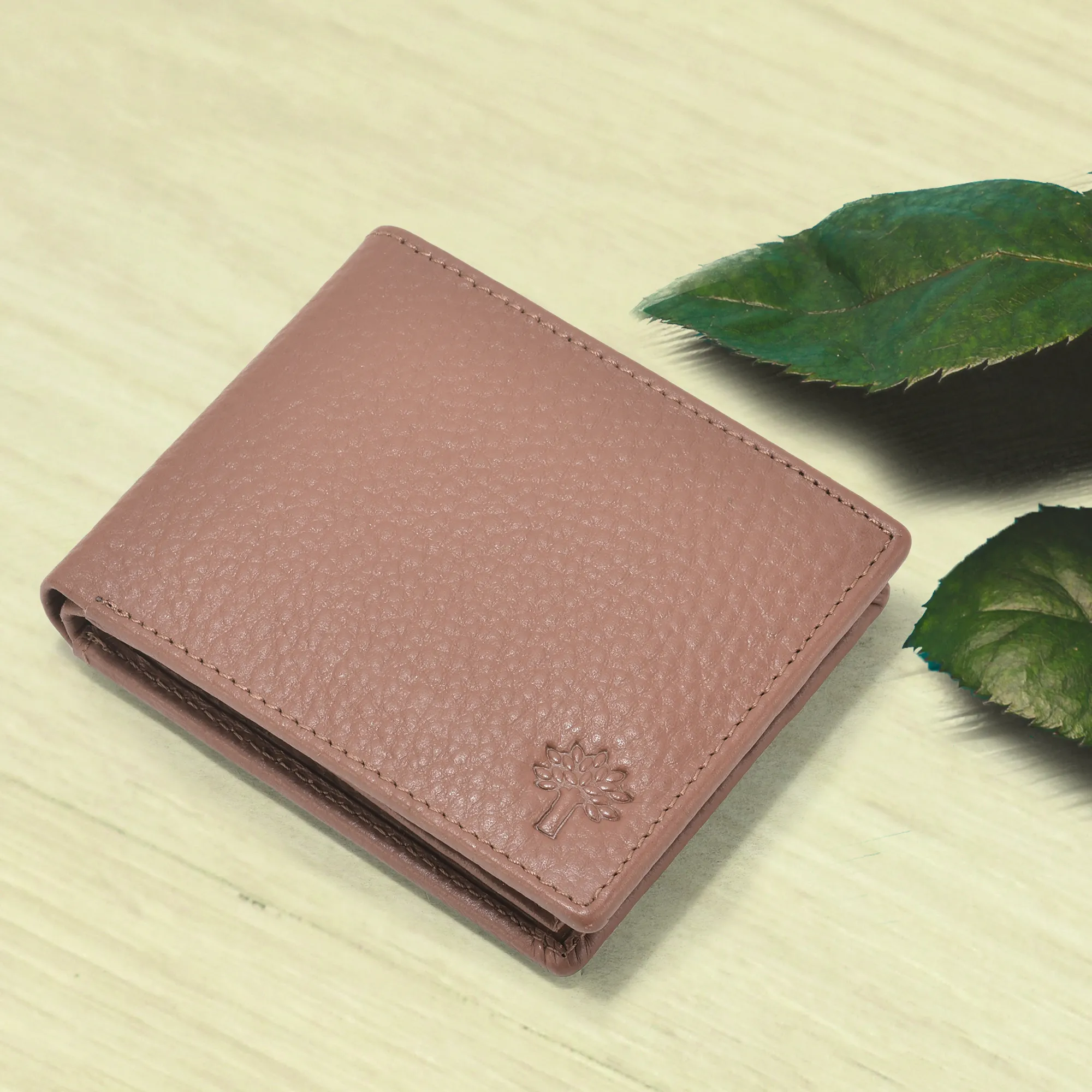 Softy Leather Tan Wallet For Men - Thumbnail 5