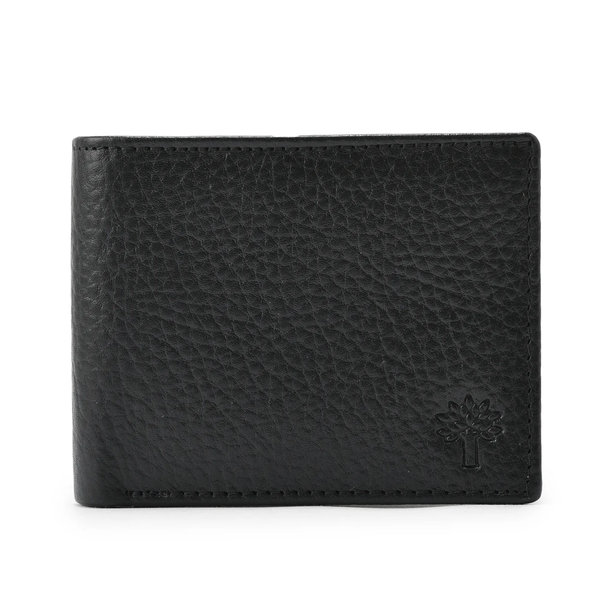 Woodaland Black Leather Wallet for Men - Thumbnail 3