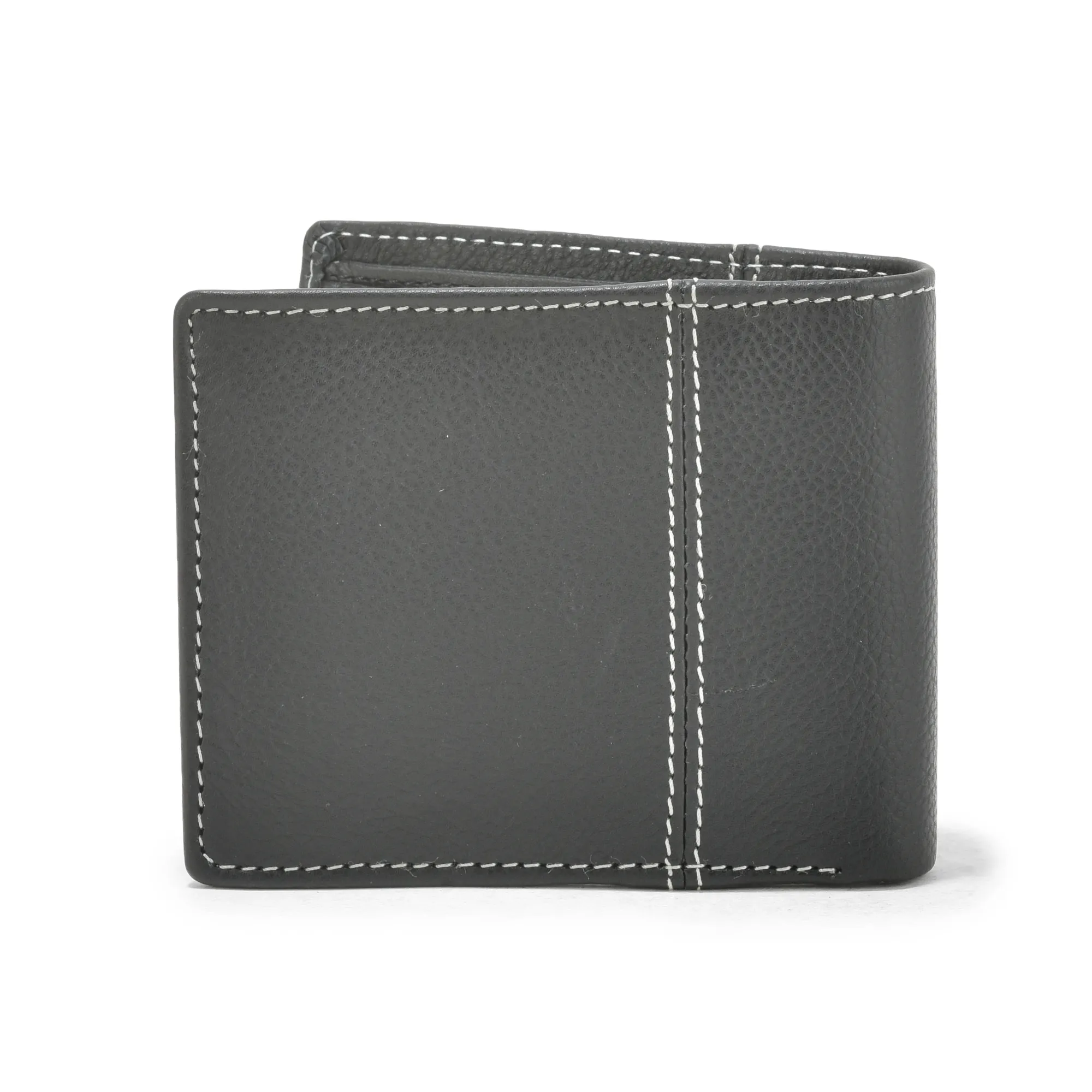 Woodland Softy Leather Black Wallet For Men - Thumbnail 2