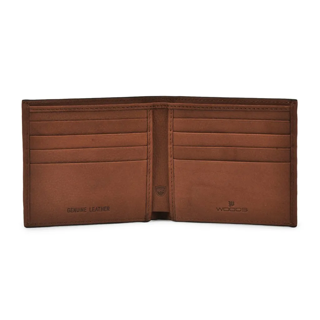 Tan Bifold Wallet for Men - Thumbnail 2