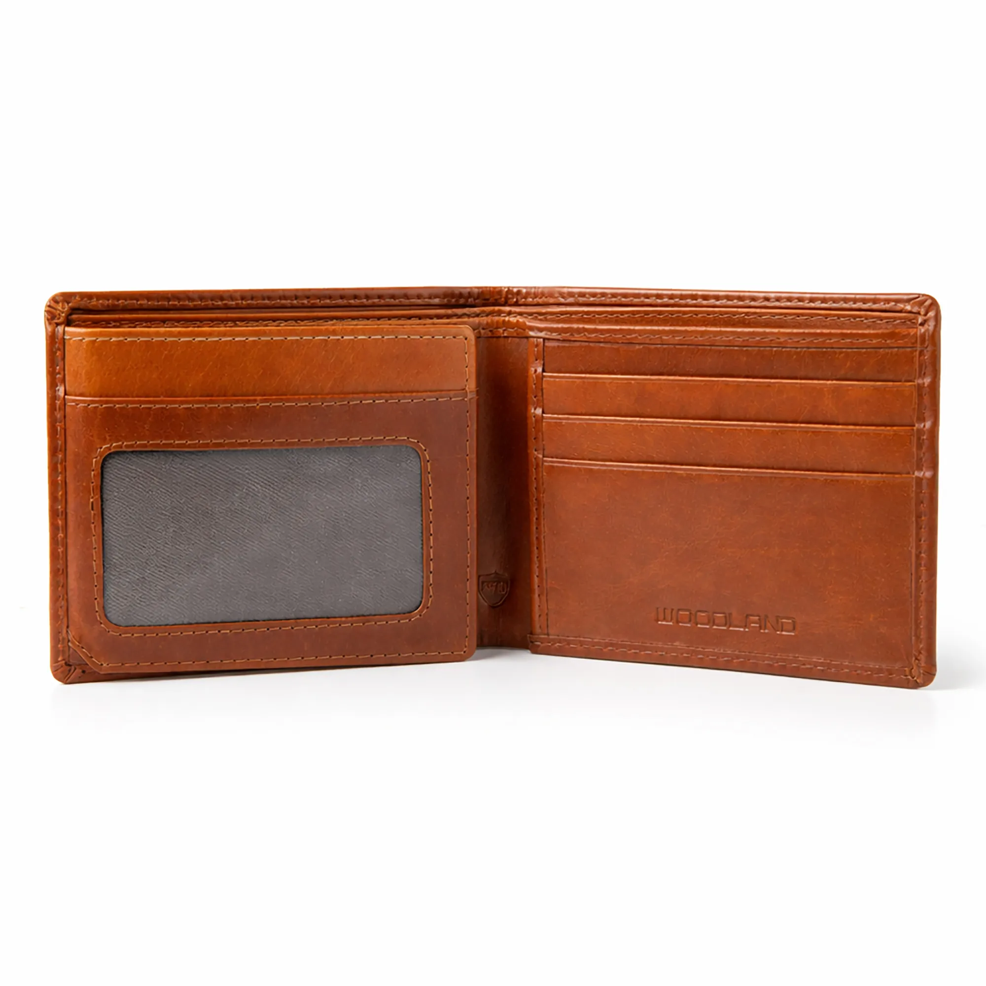 Woodland Men’s Tan Commuter Leather Wallet

 - Thumbnail 3