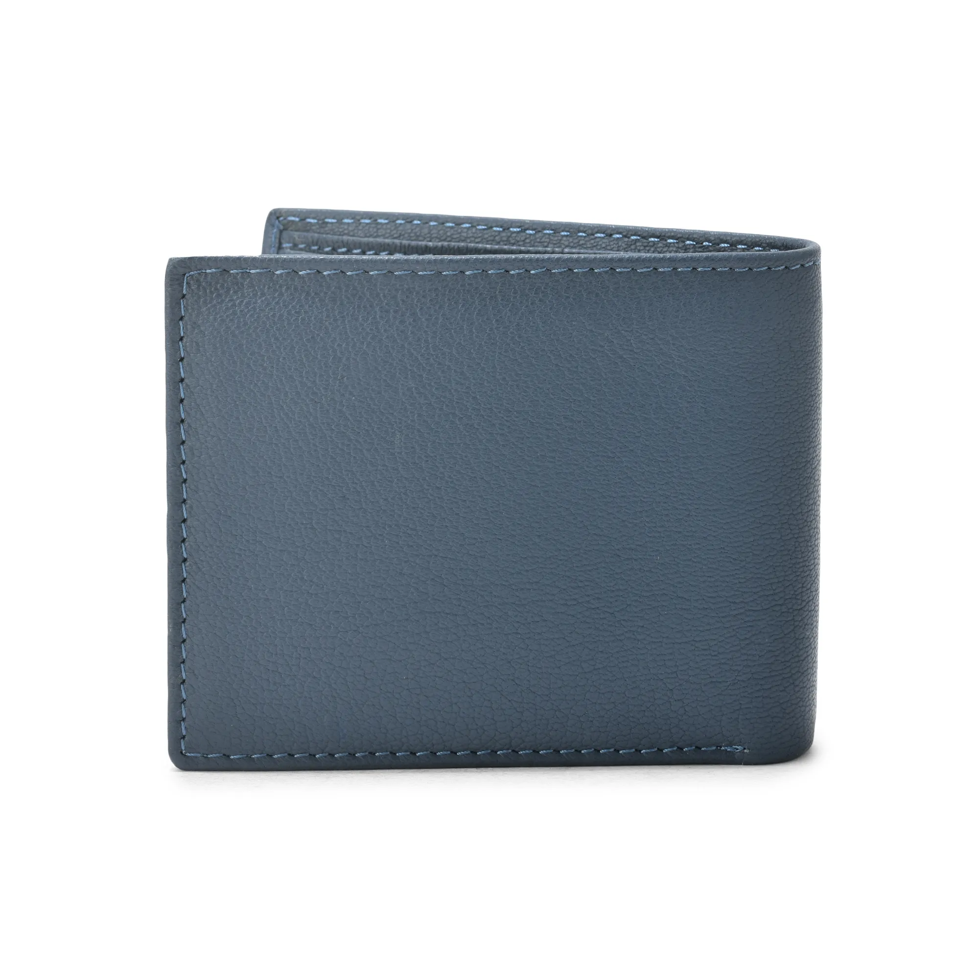 Stylish Air Blue Softy Leather Men Wallet - Thumbnail 2