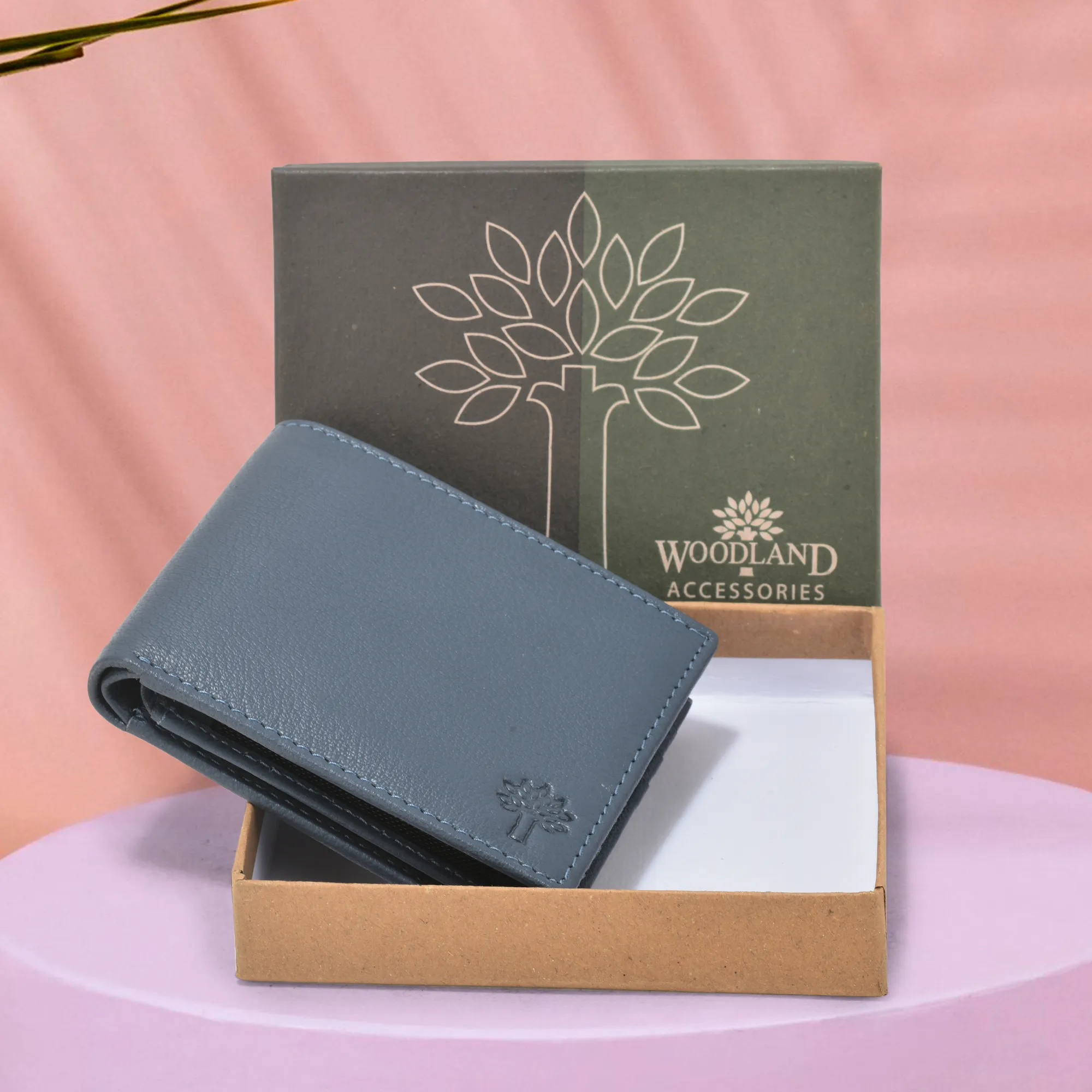 Stylish Air Blue Softy Leather Men Wallet - Thumbnail 6