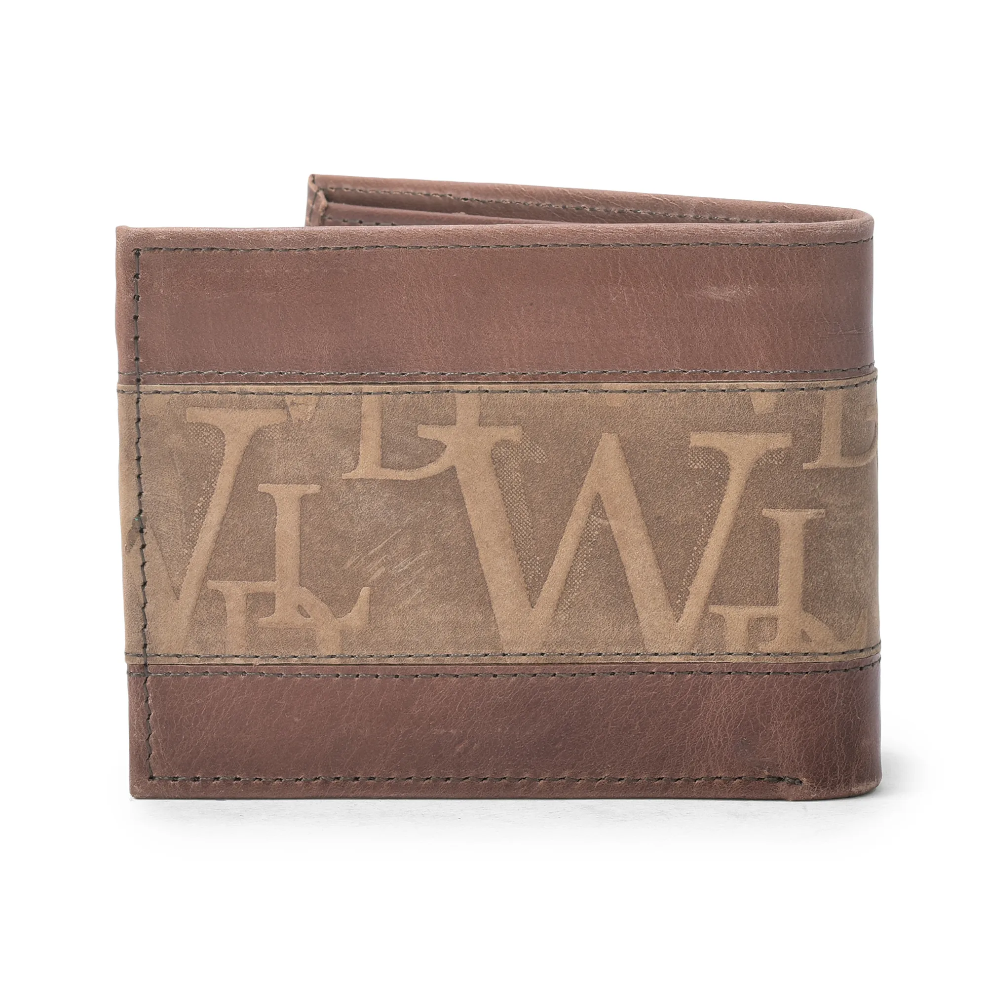 Rustic Softy Leather Men Brown Wallet - Thumbnail 2
