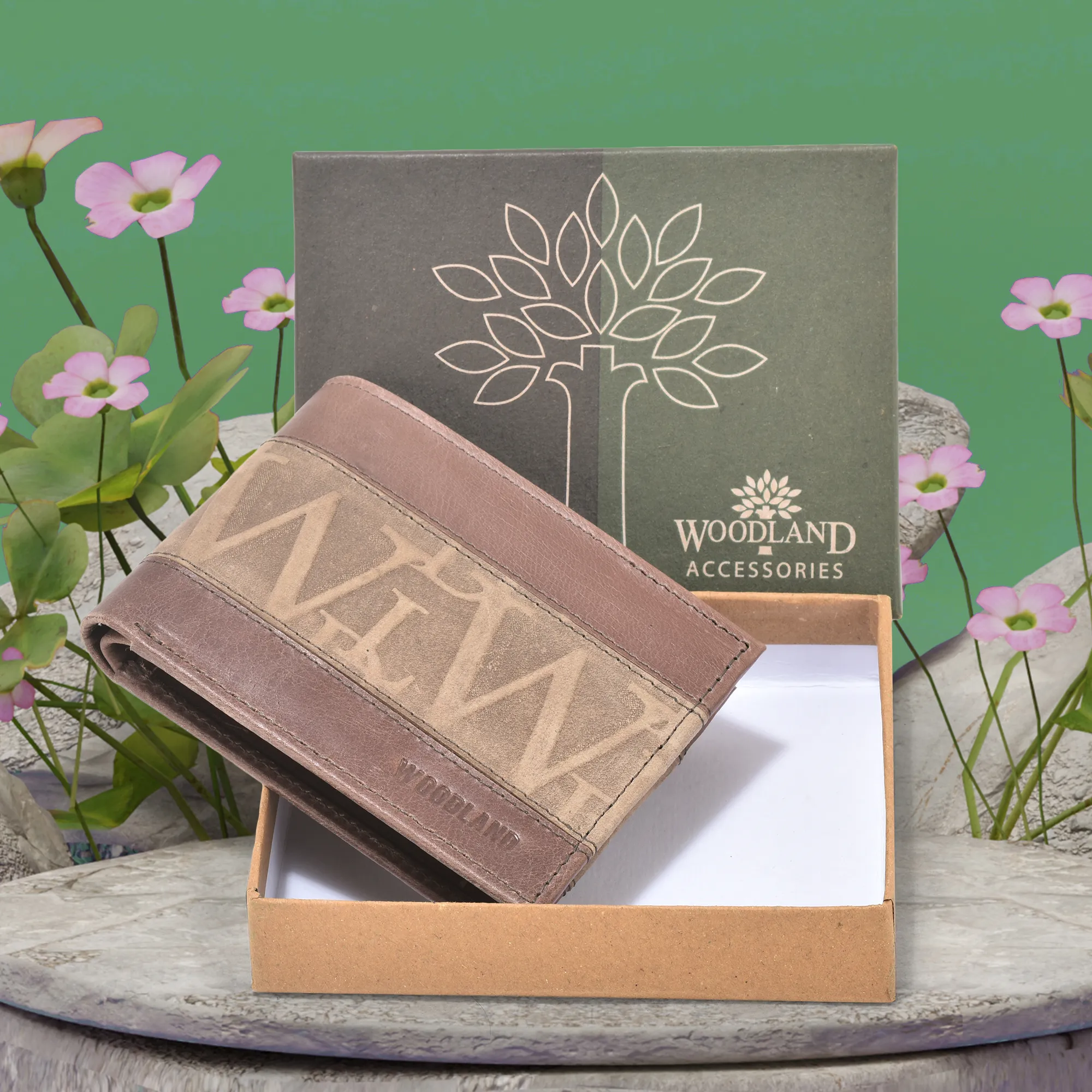 Rustic Softy Leather Men Brown Wallet - Thumbnail 5