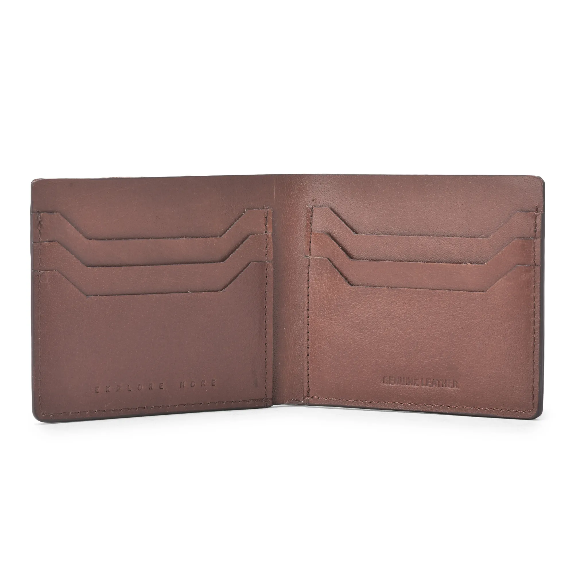 Brown Softy Leather Wallet For Men - Thumbnail 3