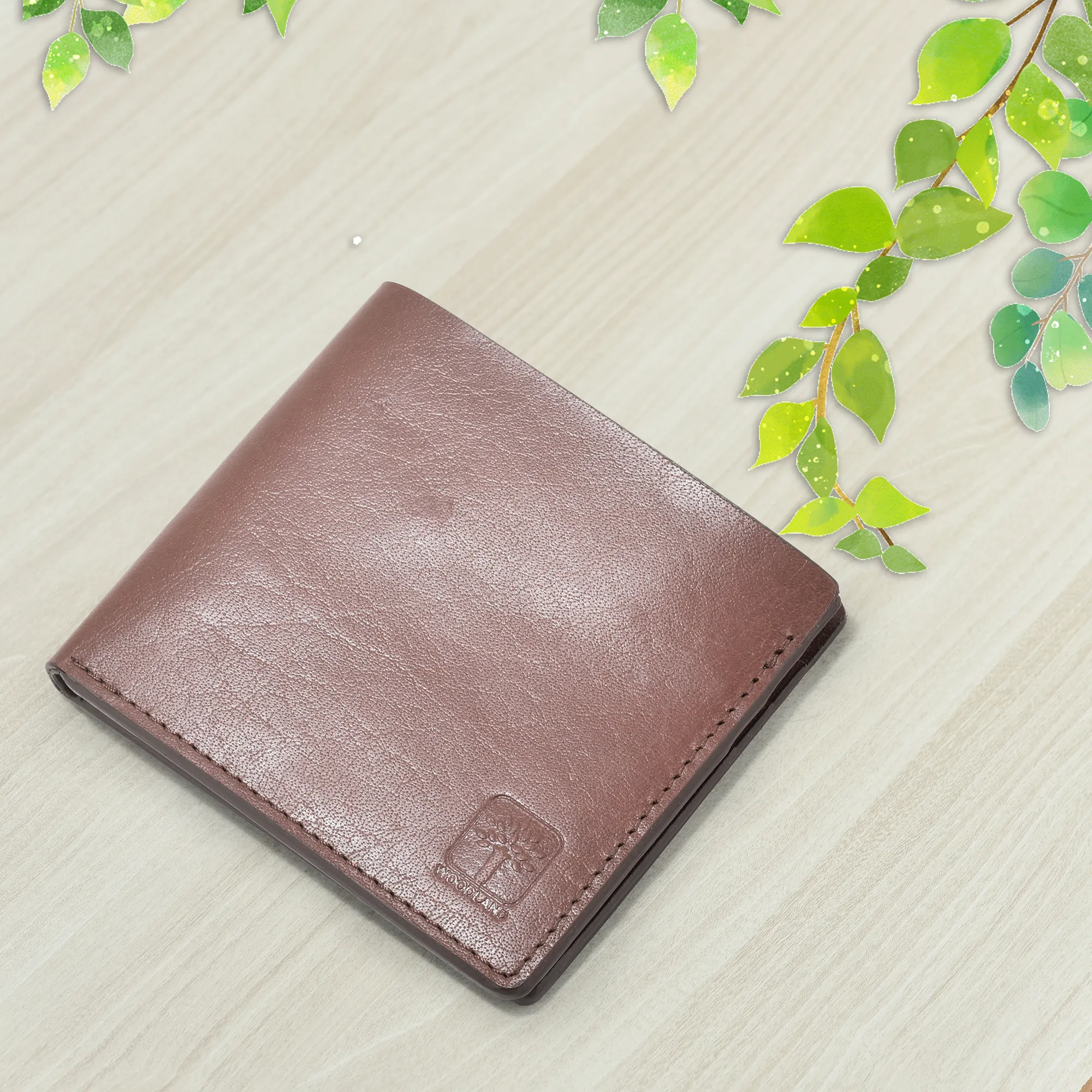 Brown Softy Leather Wallet For Men - Thumbnail 4