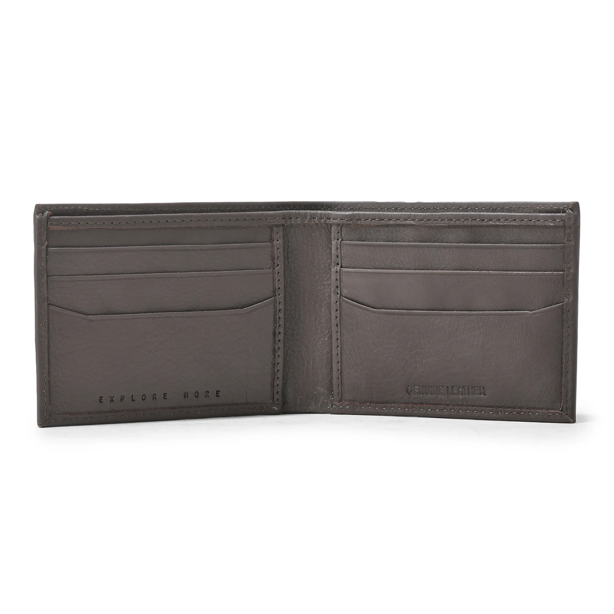 Woodland Men Brown Softy Leather Wallet - Thumbnail 3