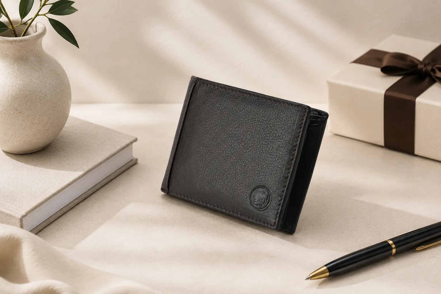 Woodland Men Brown Softy Wallet - Thumbnail 5