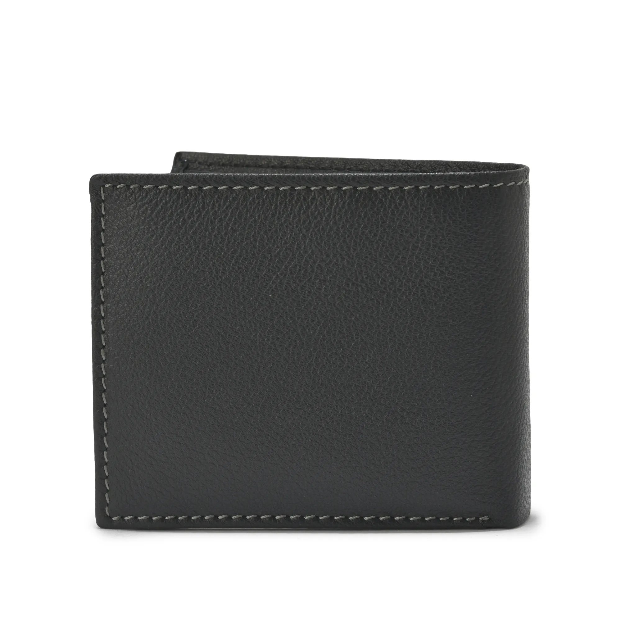 Men Soft-Touch Leather Bi-Fold Wallet - Thumbnail 2