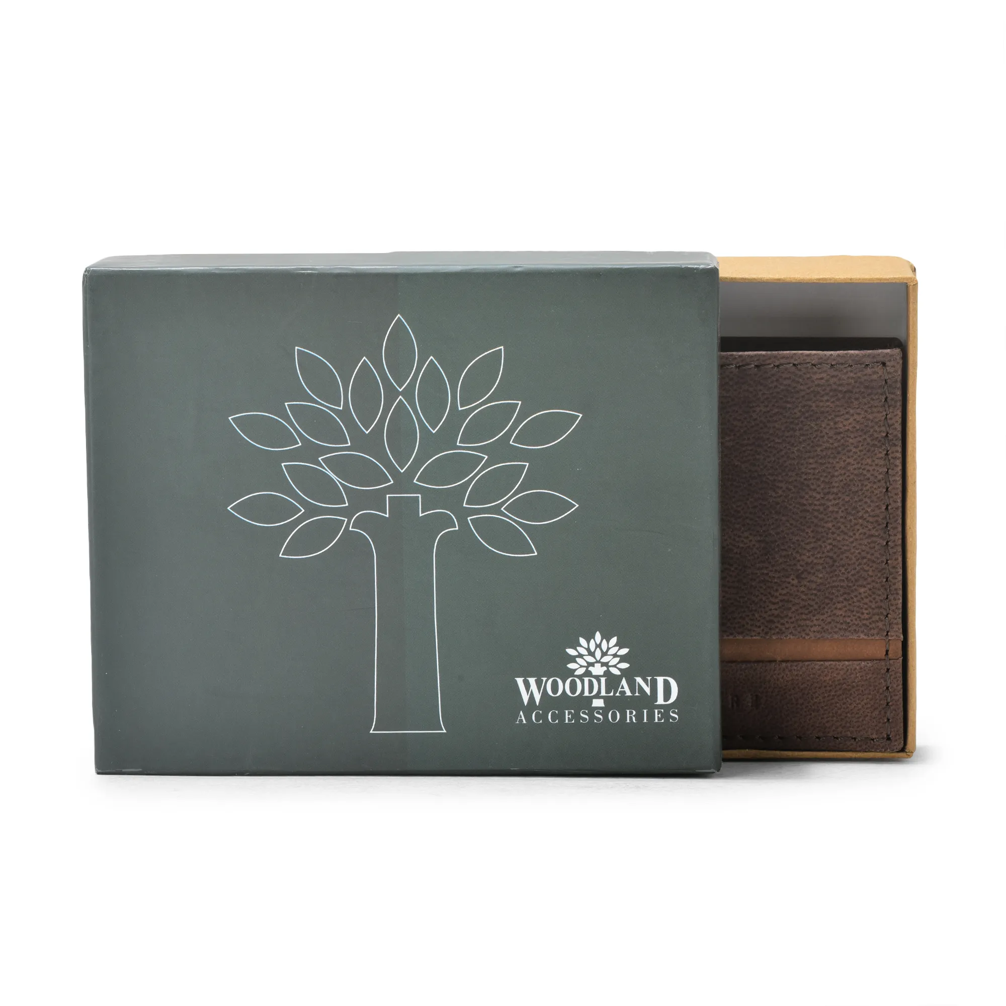 Woodland Brown Oil Pull Up Wallet - Thumbnail 6