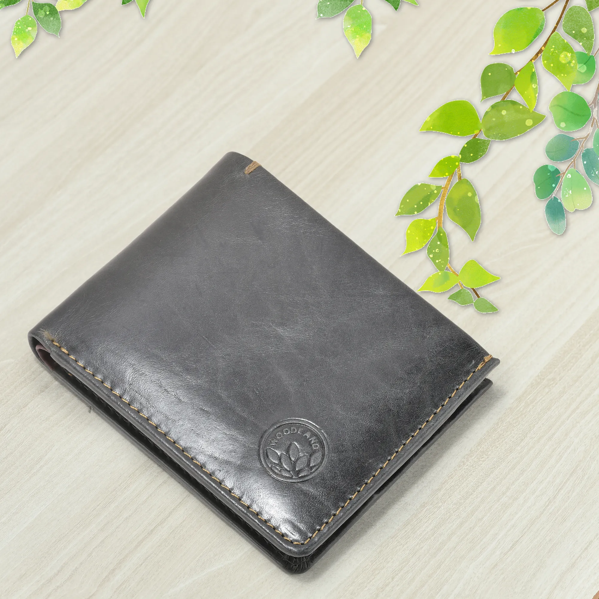 Softy Olive Green Wallet For Men - Thumbnail 4