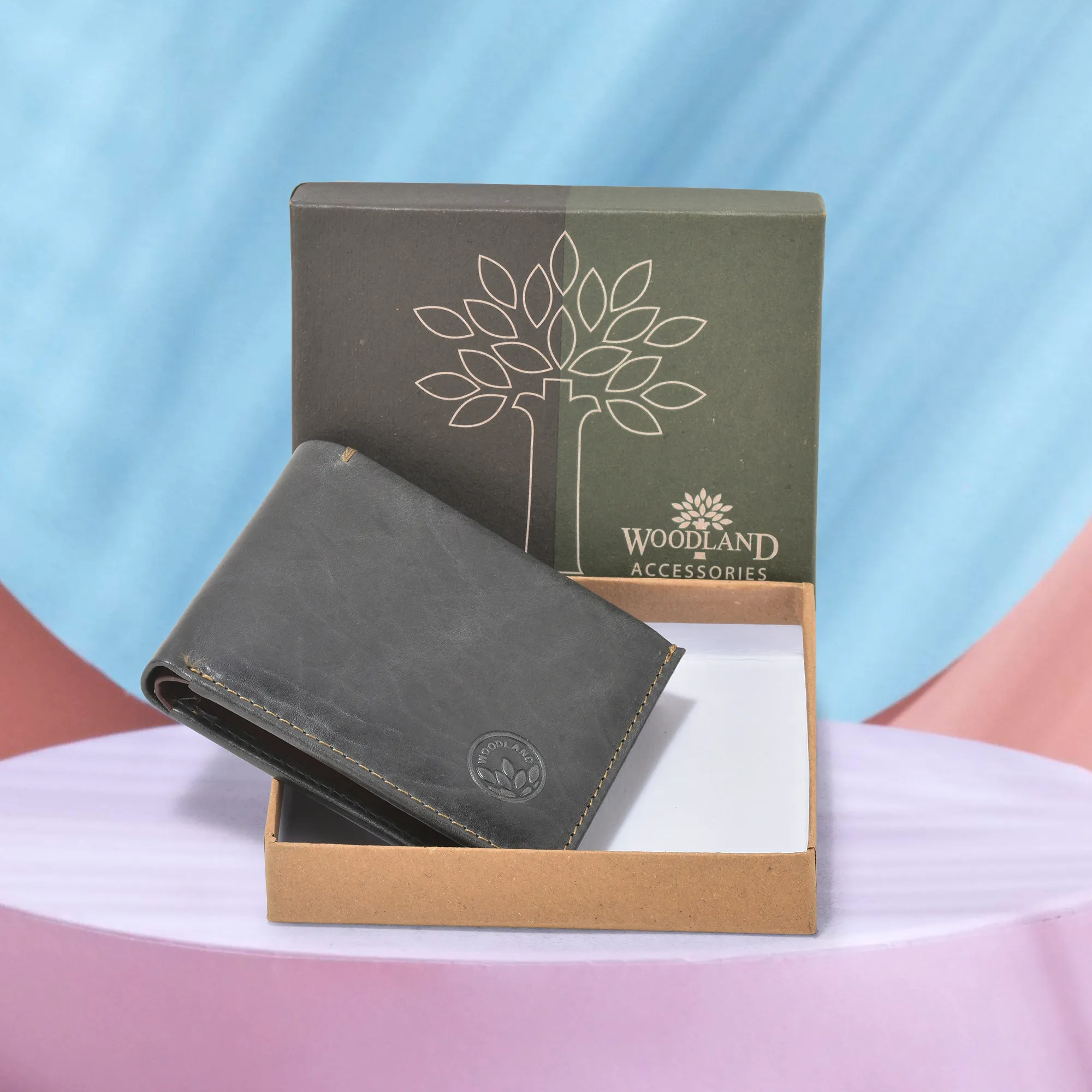 Softy Olive Green Wallet For Men - Thumbnail 5