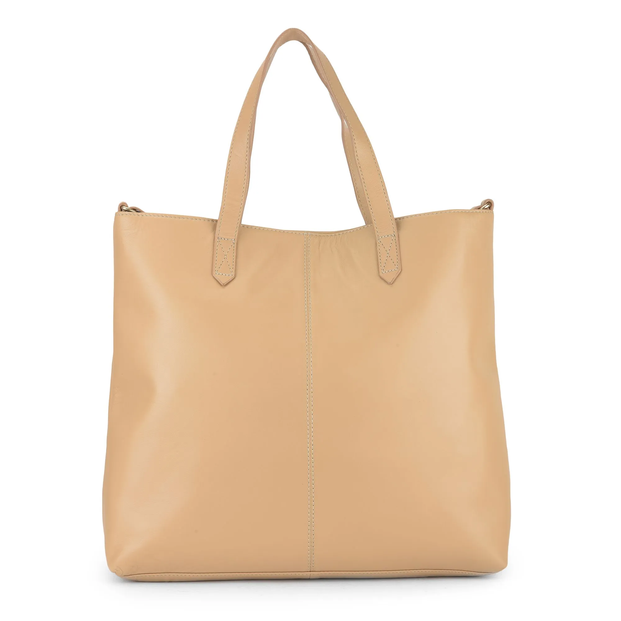Beige Tote bag for women - Thumbnail 5