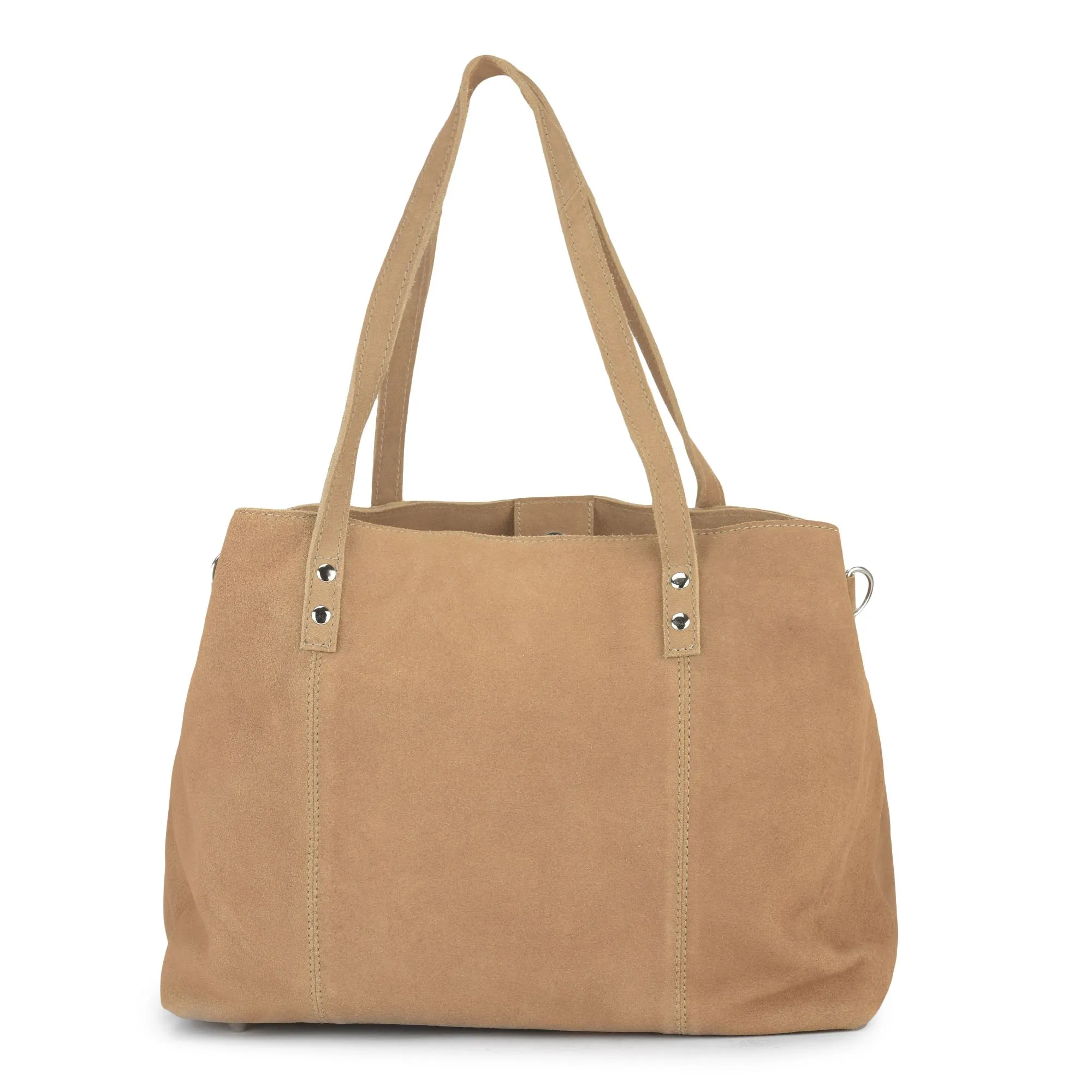 Beige Tote bag for women - Thumbnail 5