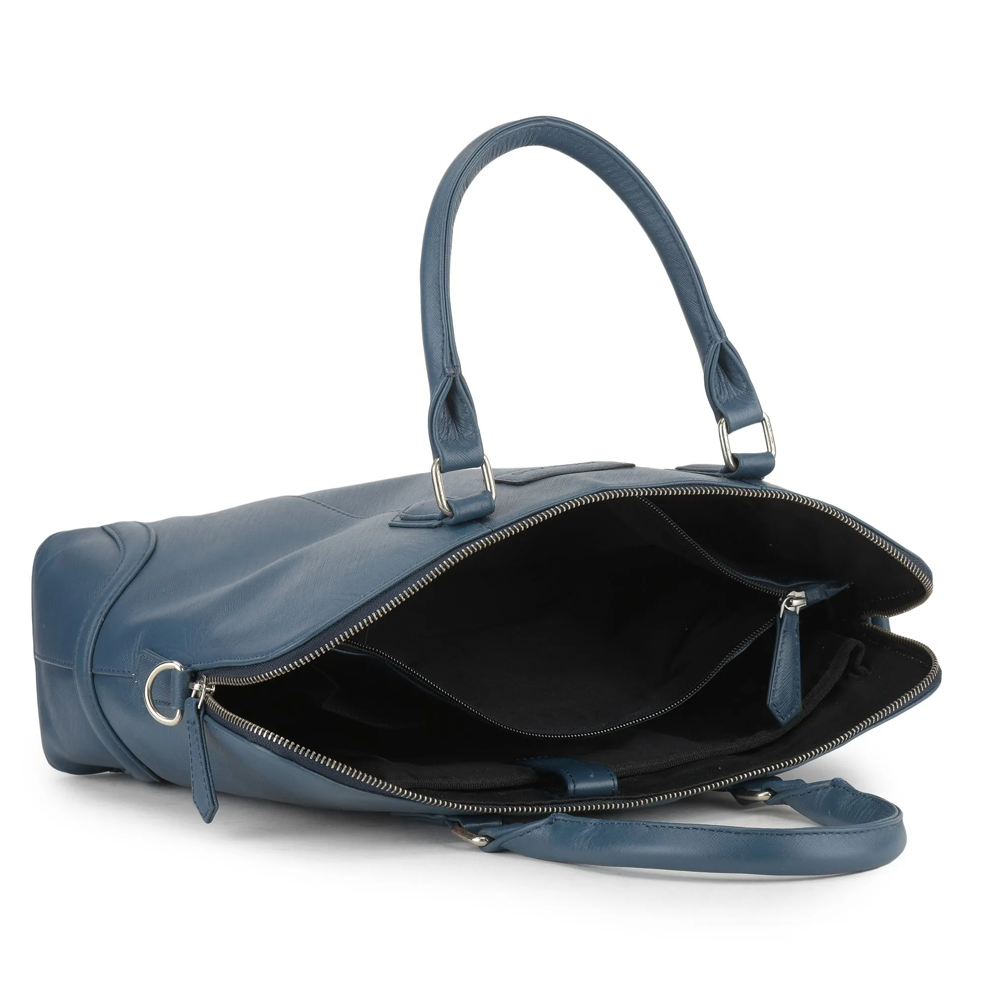 Blue handbag for women - Thumbnail 7