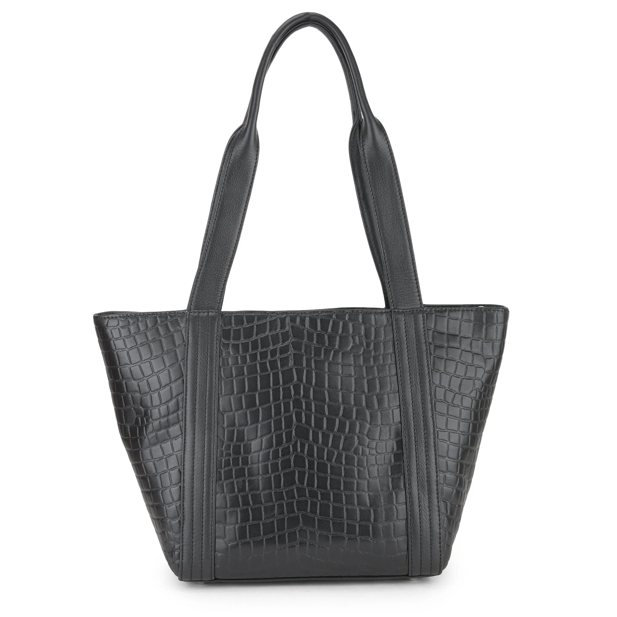 Black handbag for women - Thumbnail 4