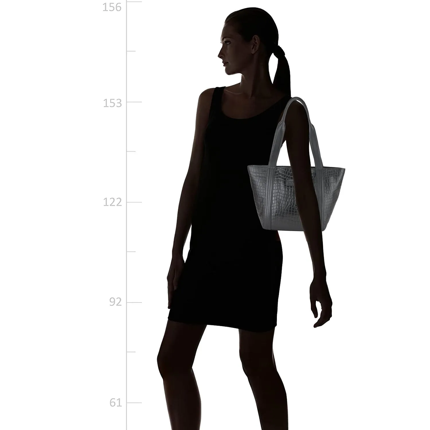 Black handbag for women - Thumbnail 7