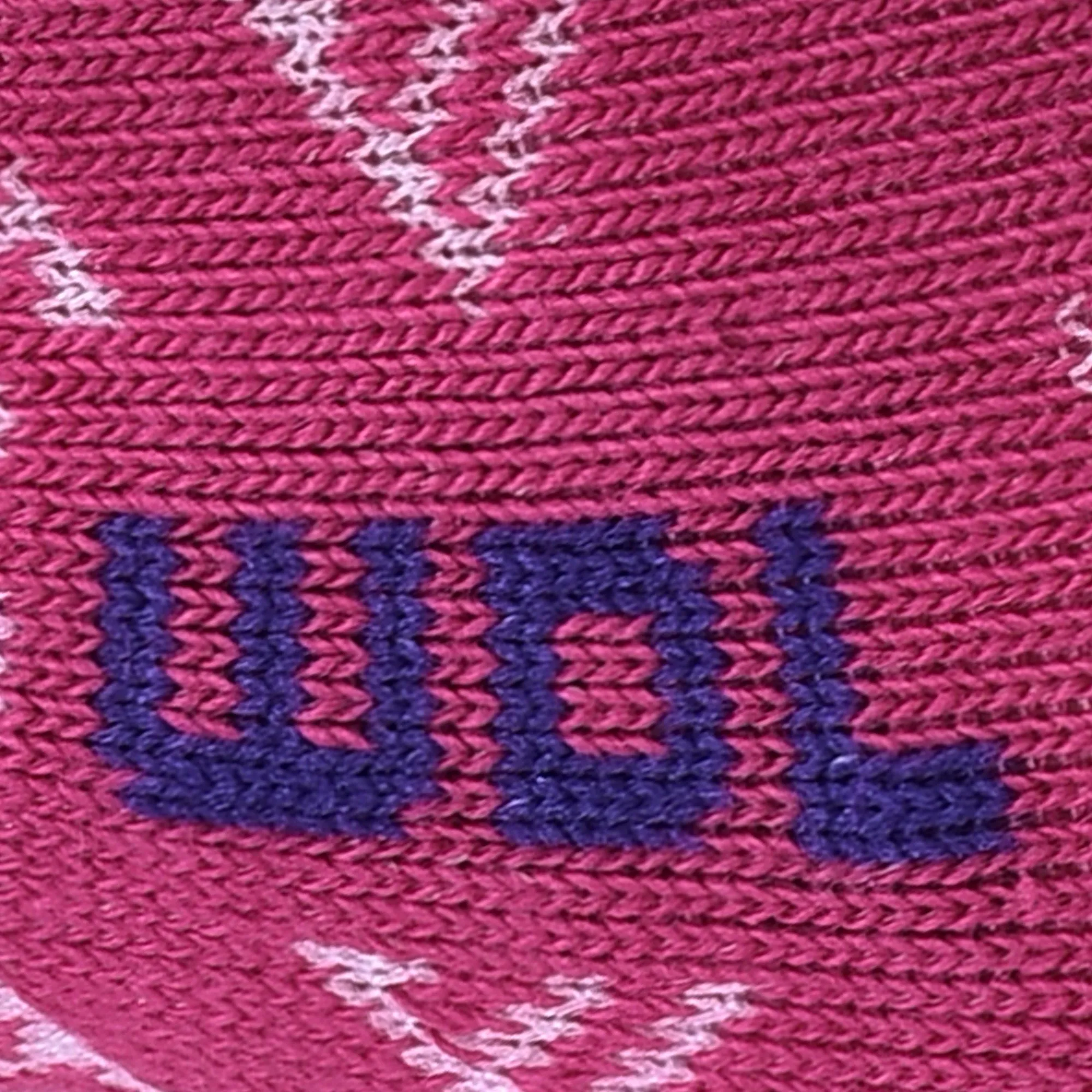 Dark pink no-show socks for women - Thumbnail 3