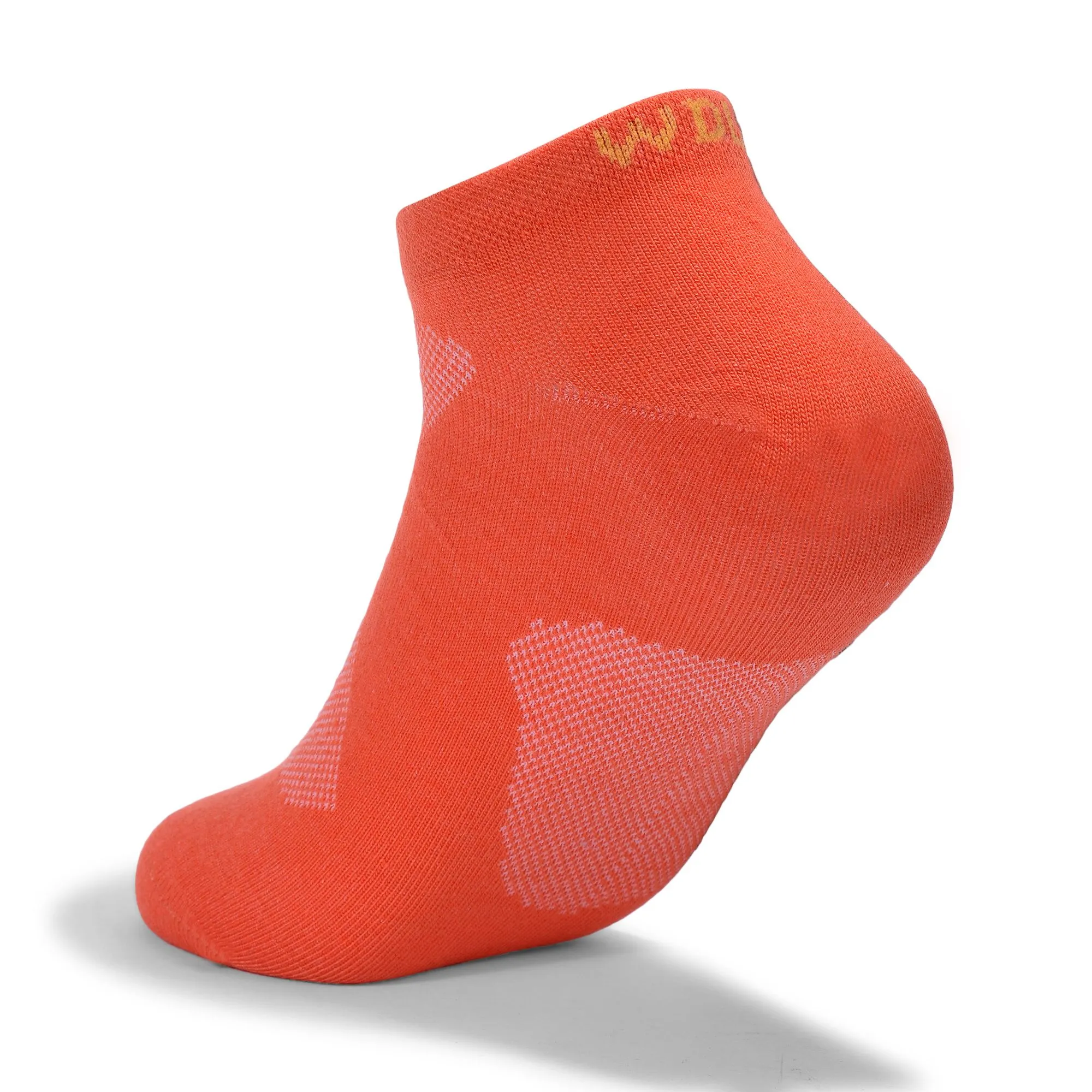 Orange ankle socks for women - Thumbnail 2