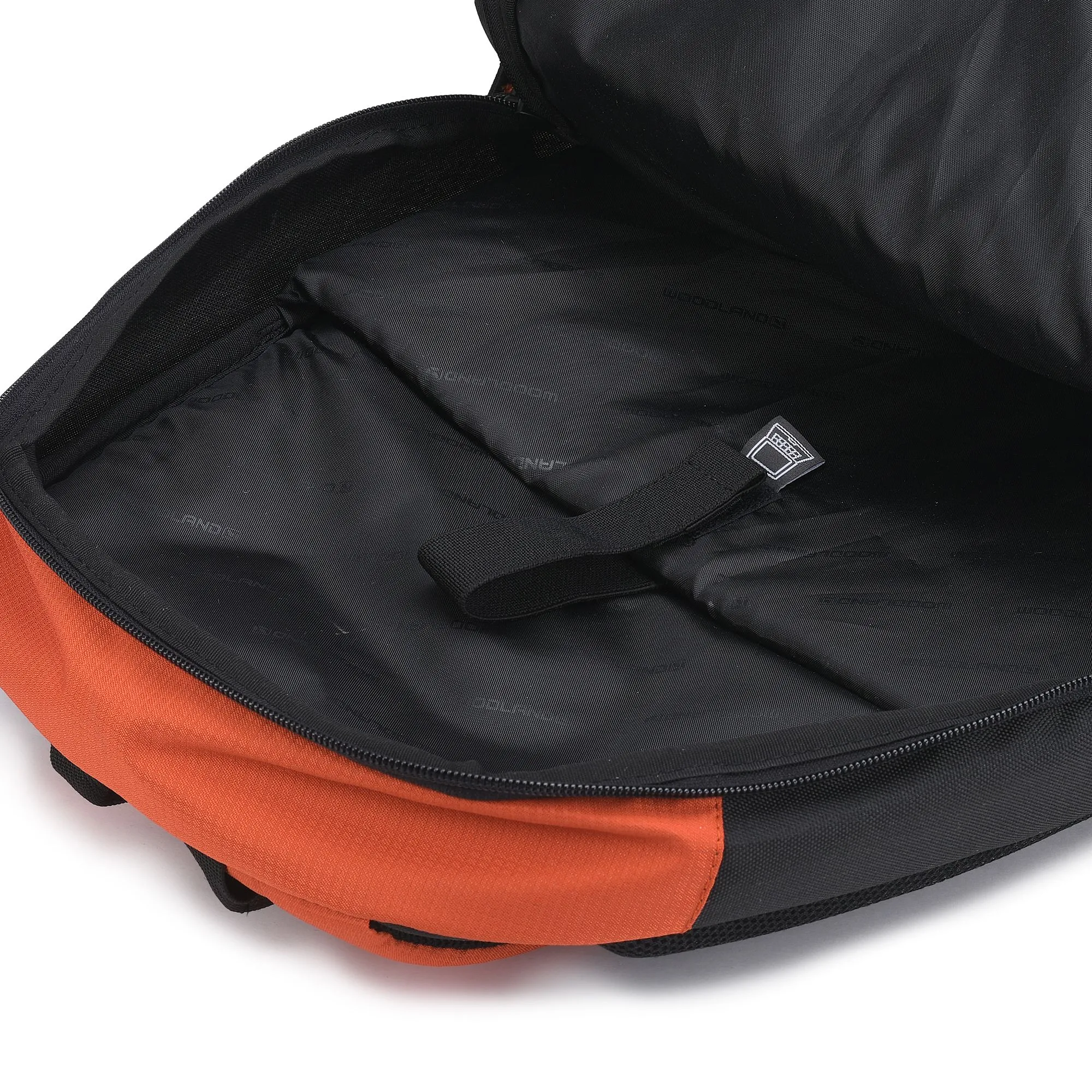 ORANGE/BLACK unisex backpack - Thumbnail 6
