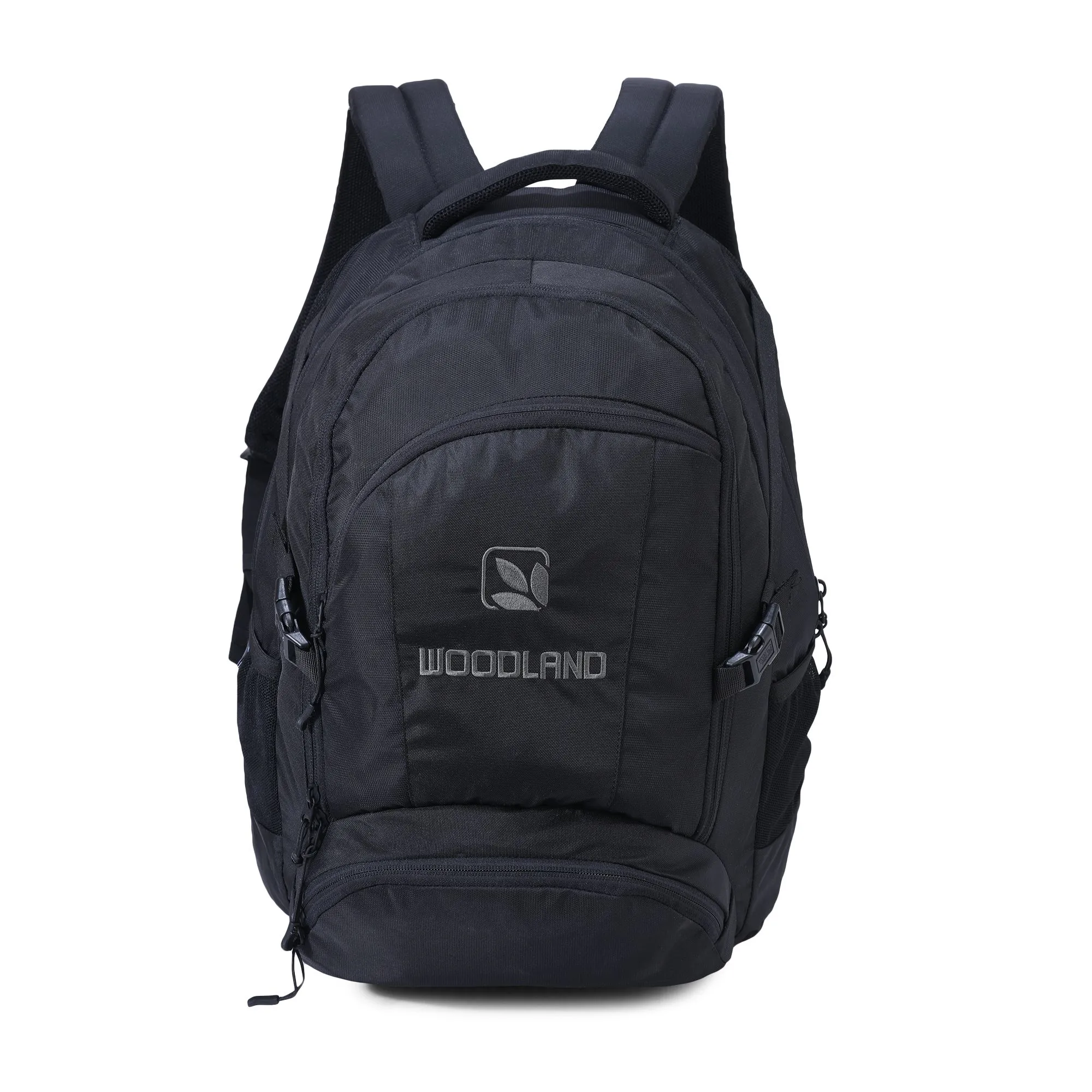 Black unisex backpack - Image 1