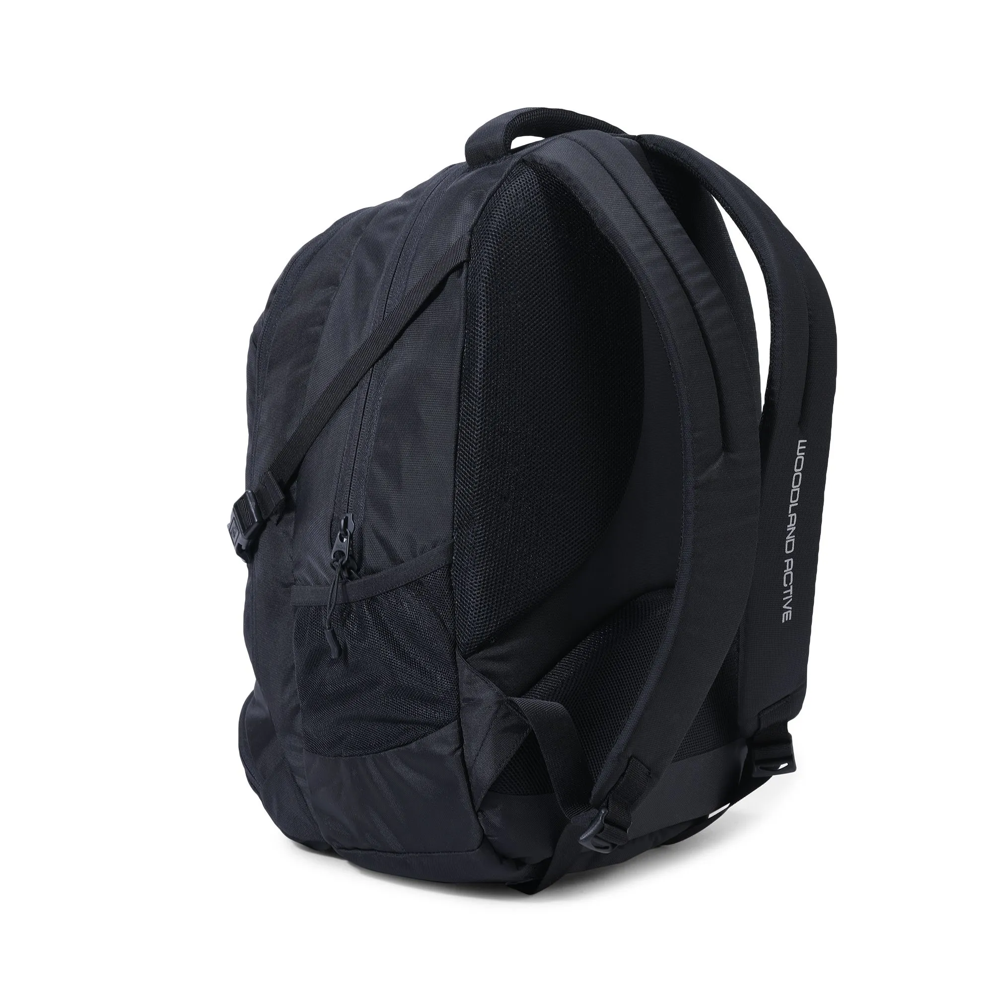 Black unisex backpack - Thumbnail 3