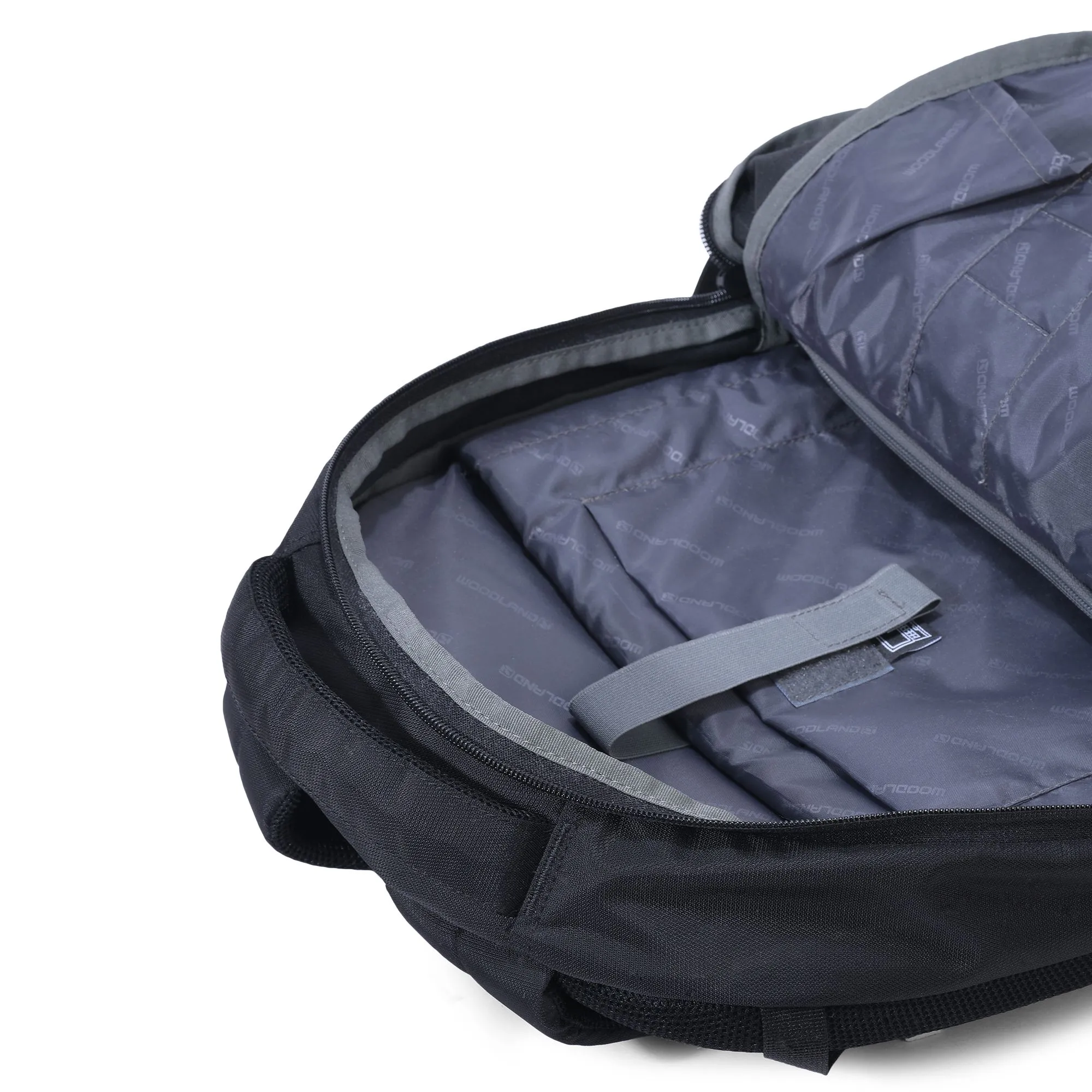 Black unisex backpack - Thumbnail 6