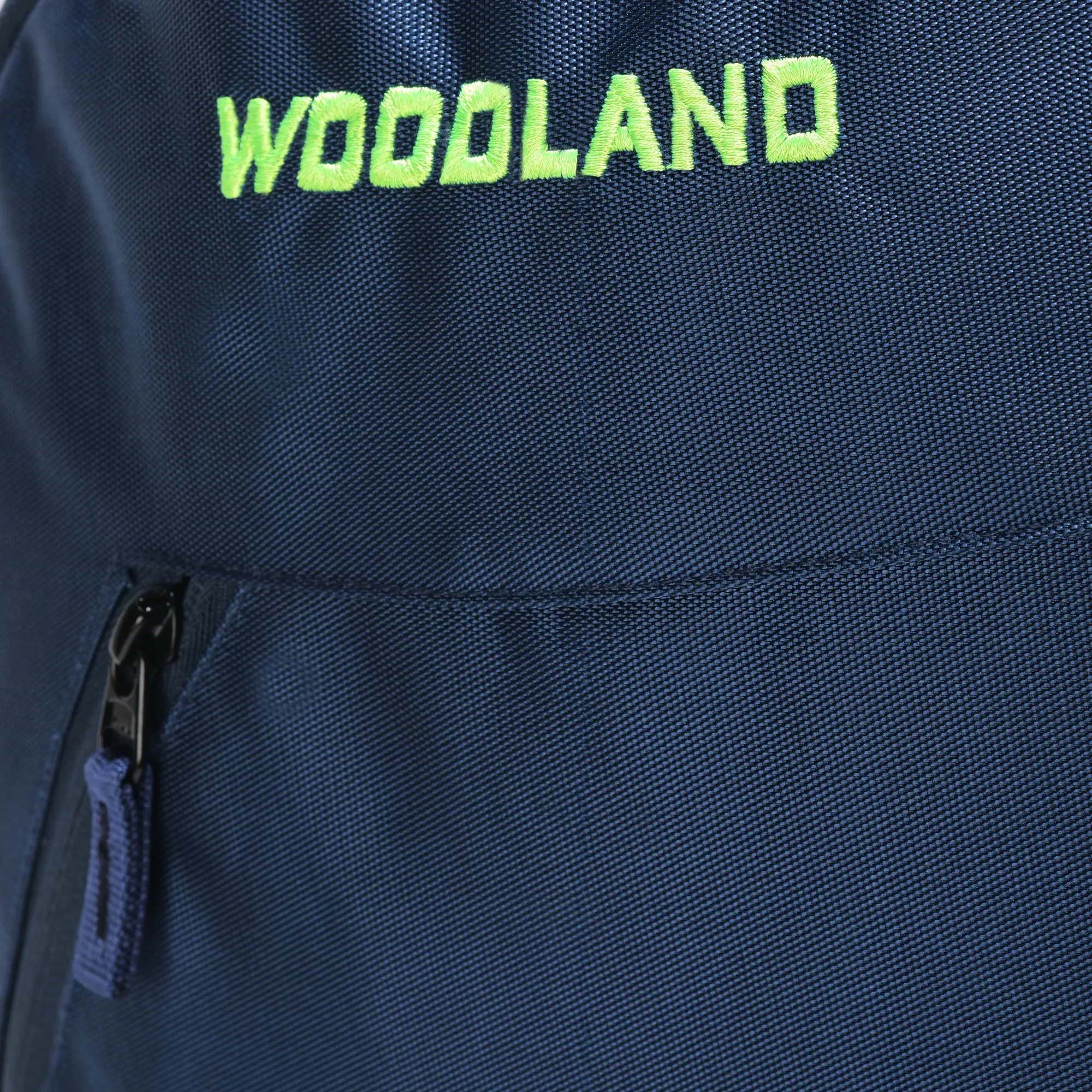 Woodland Unisex Navy Blue Polyster Backpack - Thumbnail 5