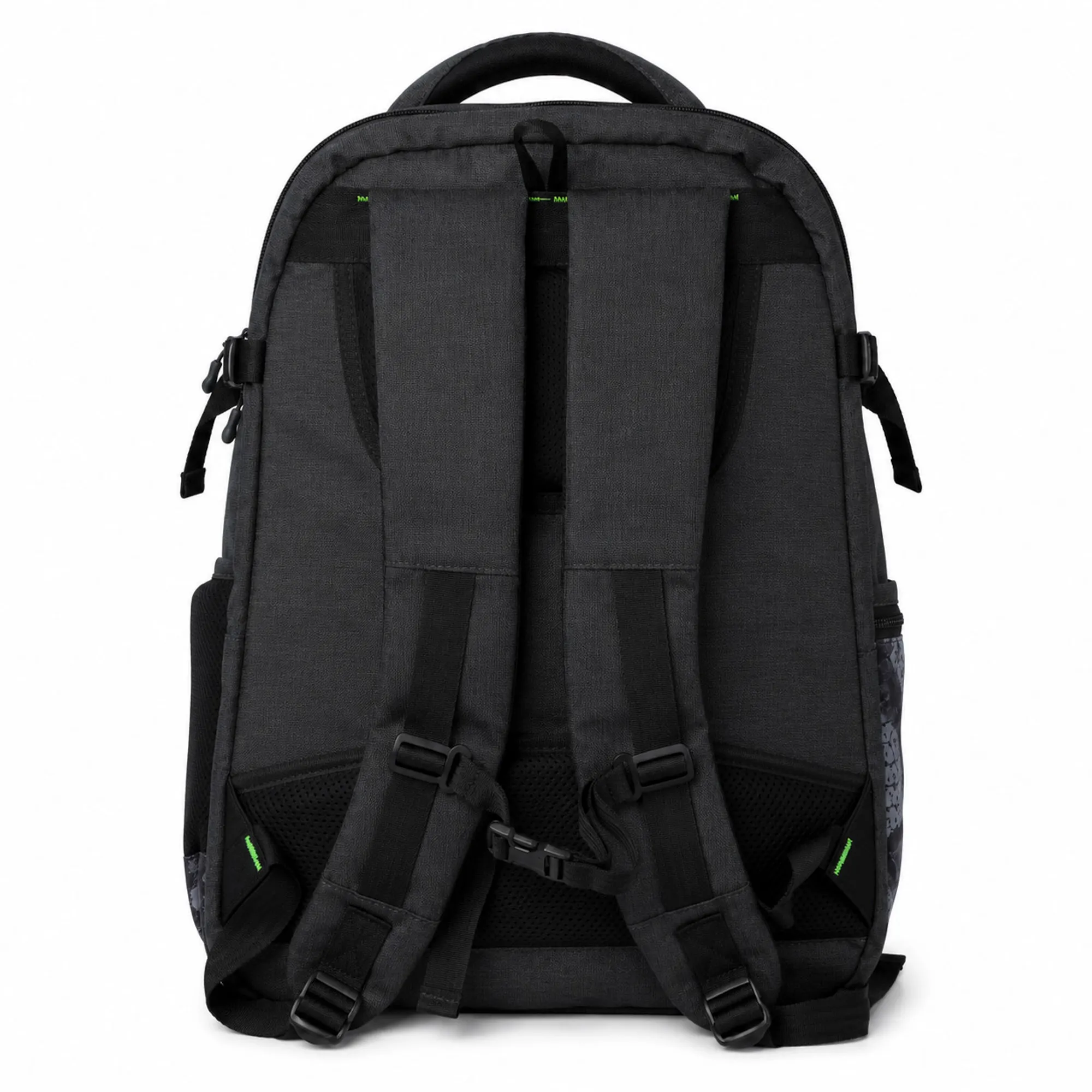 Woodland Unisex Black/Grey Adventure Backpack - Thumbnail 4