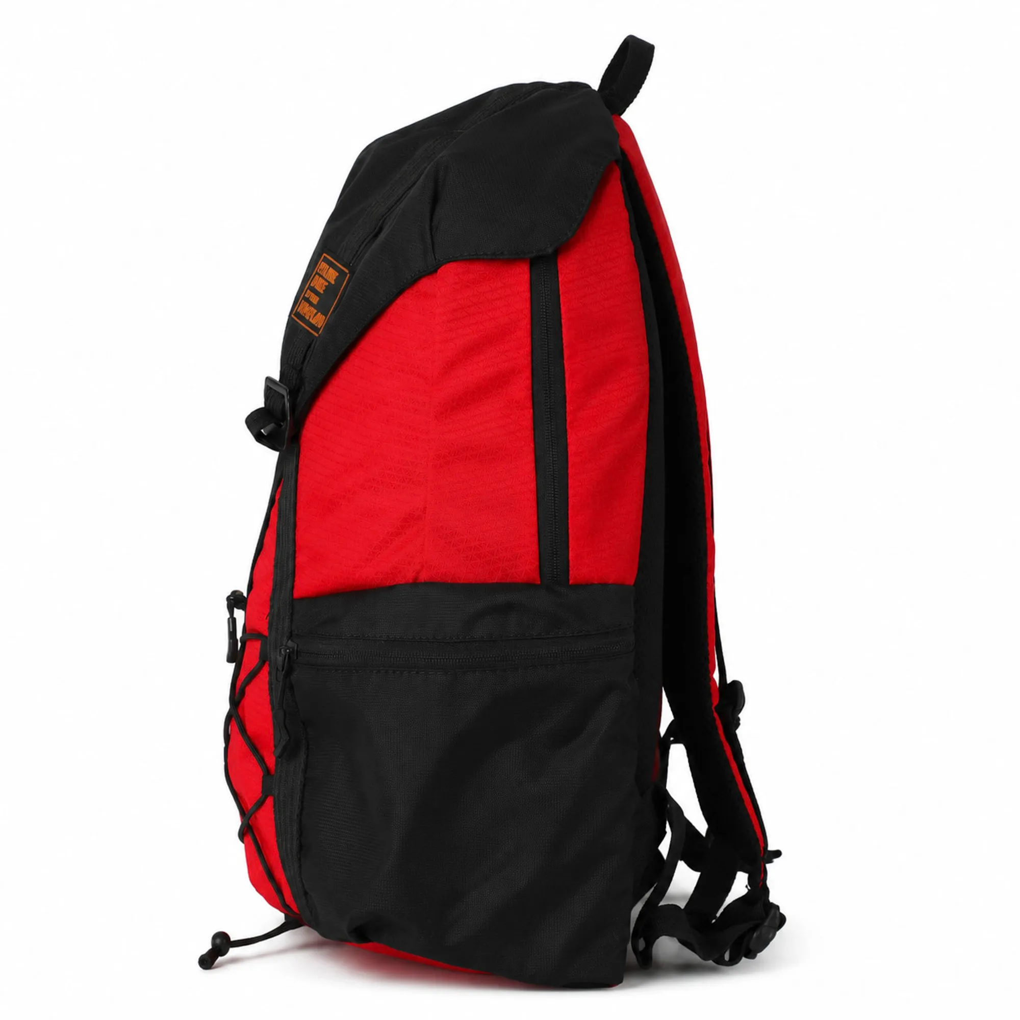 Woodland Unisex Red/Black Utility Backpack - Thumbnail 2