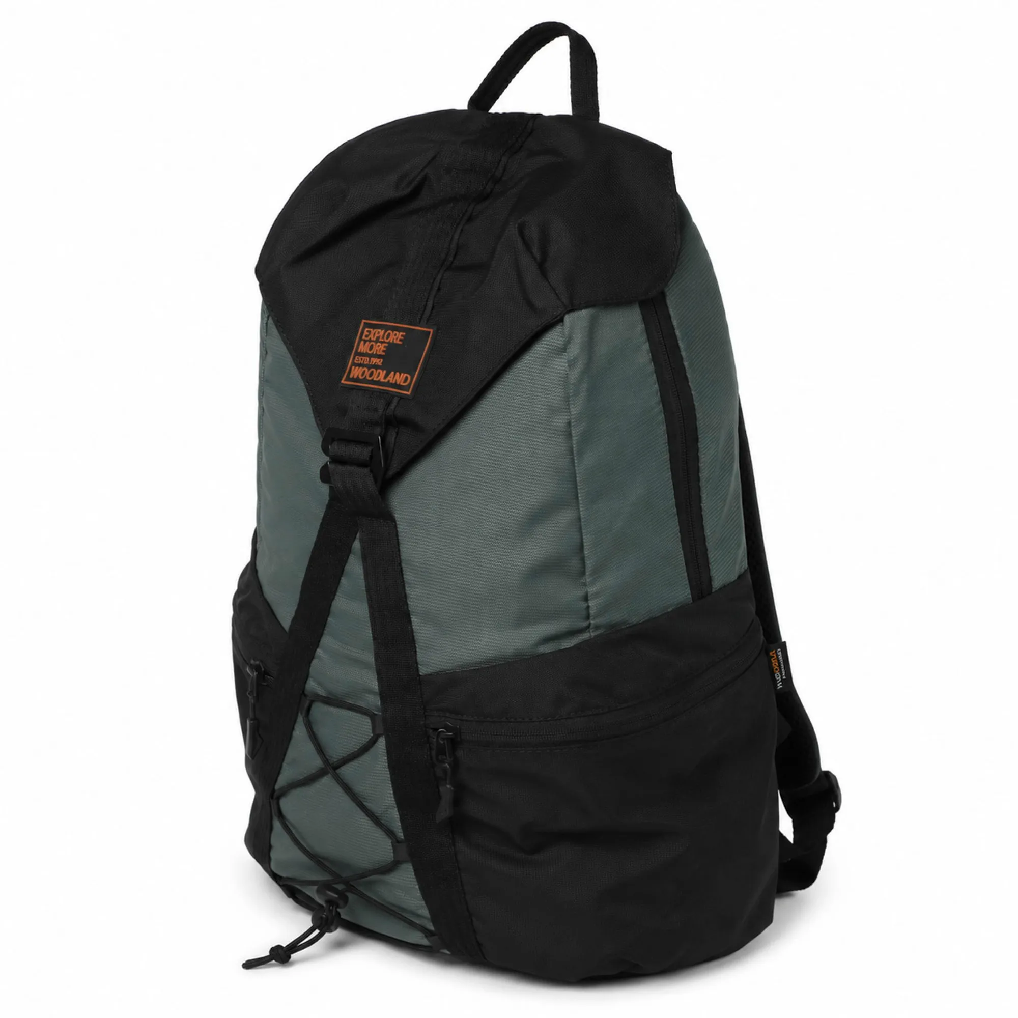 Woodland Unisex Mgrey/Black Utility Backpack - Thumbnail 2