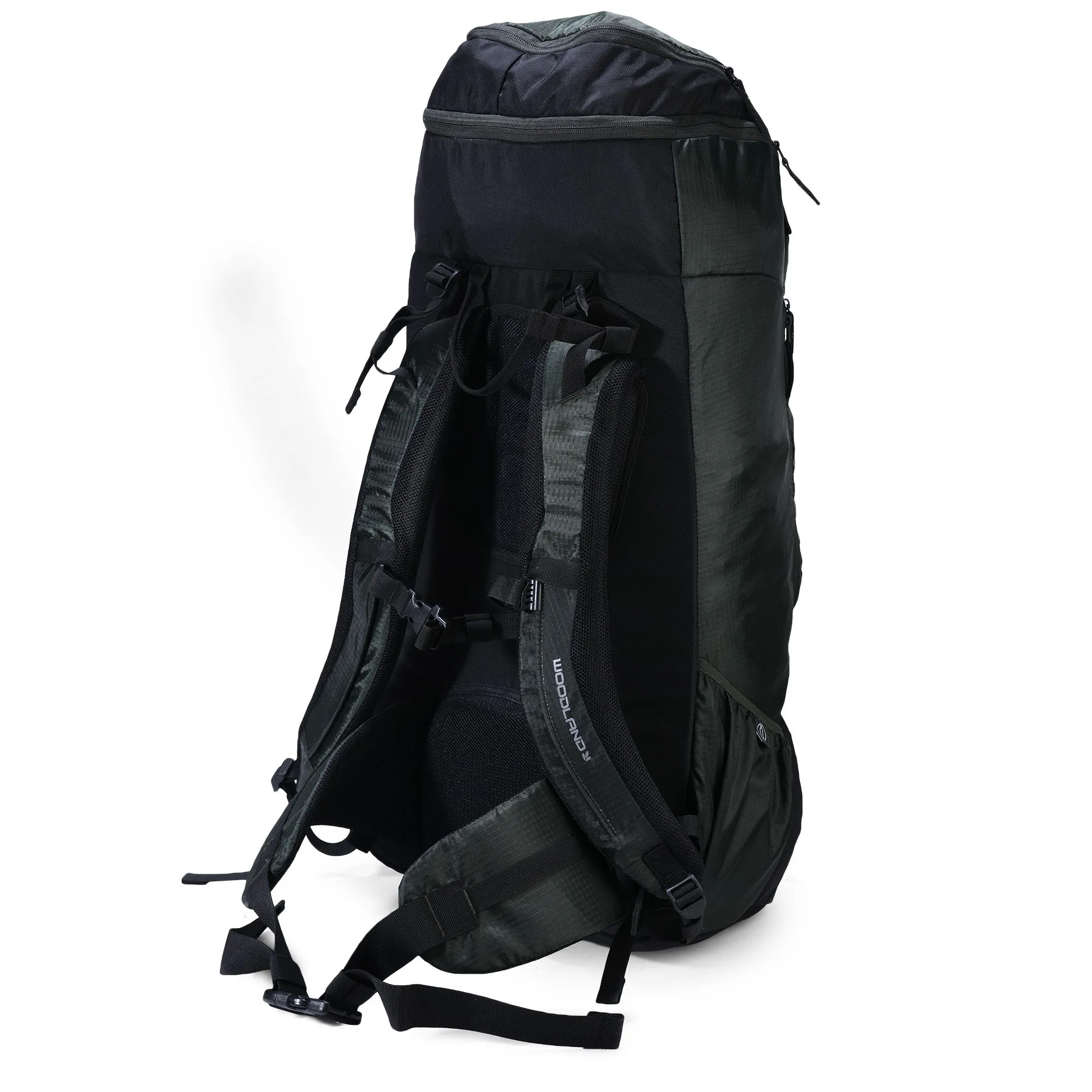 MILITARY GREEN/BLACK and trekking bag 40L - Thumbnail 2