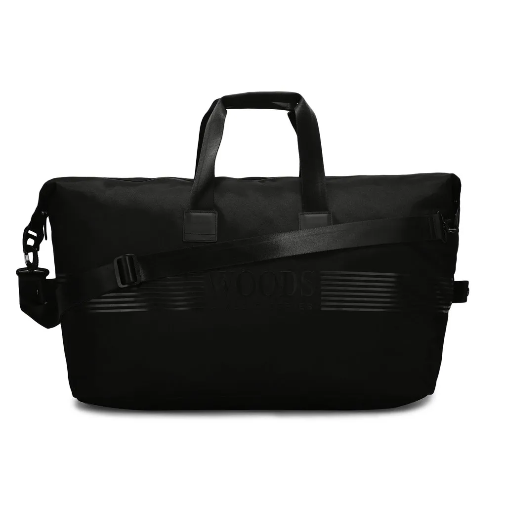 Black Unisex Duffle Bag - Thumbnail 1