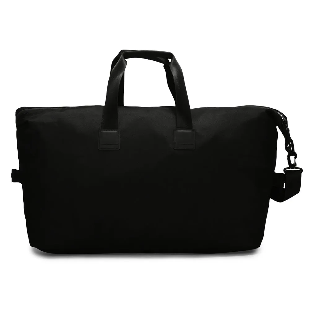 Black Unisex Duffle Bag - Thumbnail 3
